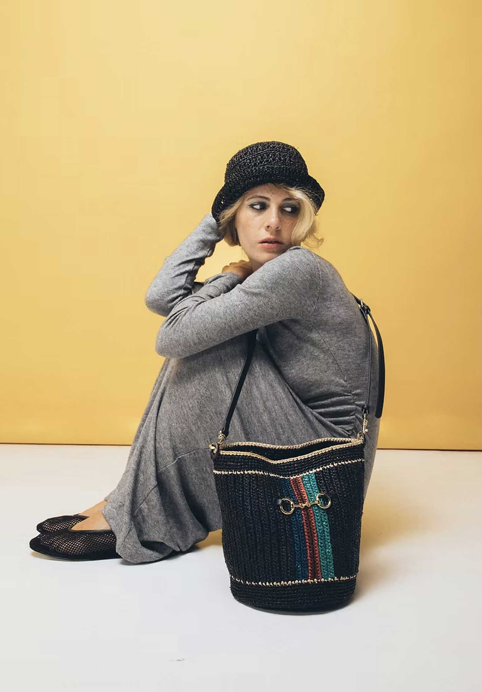 Raffia Soa Noir-Raye-It - Image 4