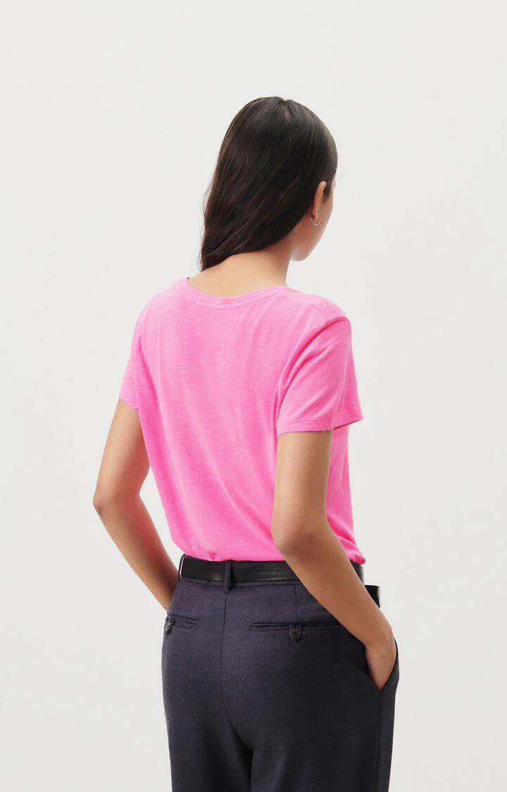 Tshirt Jac48v Rose-Fluo - Image 2