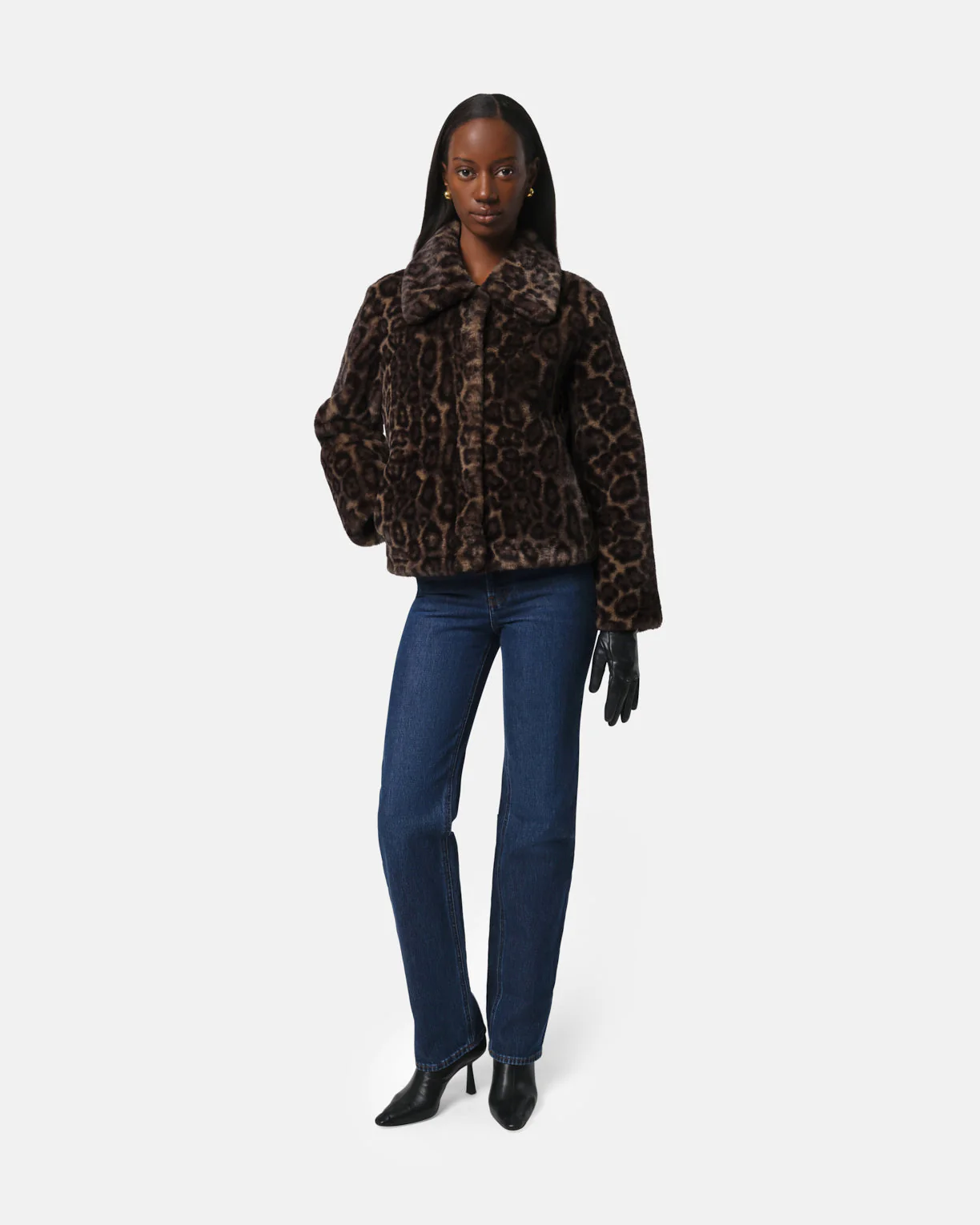 Jacket Elis Leopard Dark-Leopard