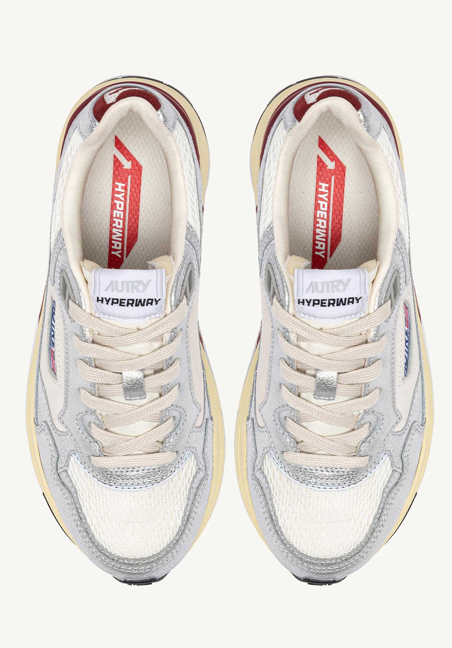 Sneaker Hyperway Low Em Silver-Syrah - Image 6