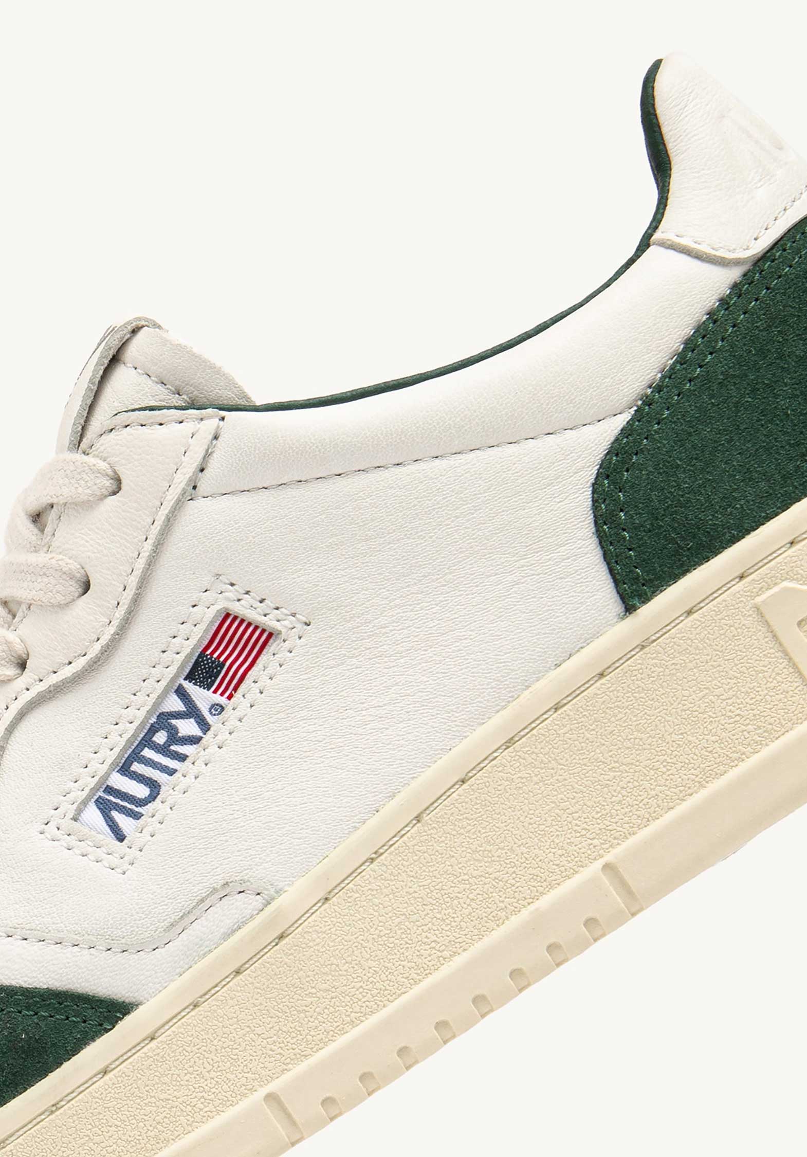 Sneaker Medalist Low Gs White-Green - Image 6