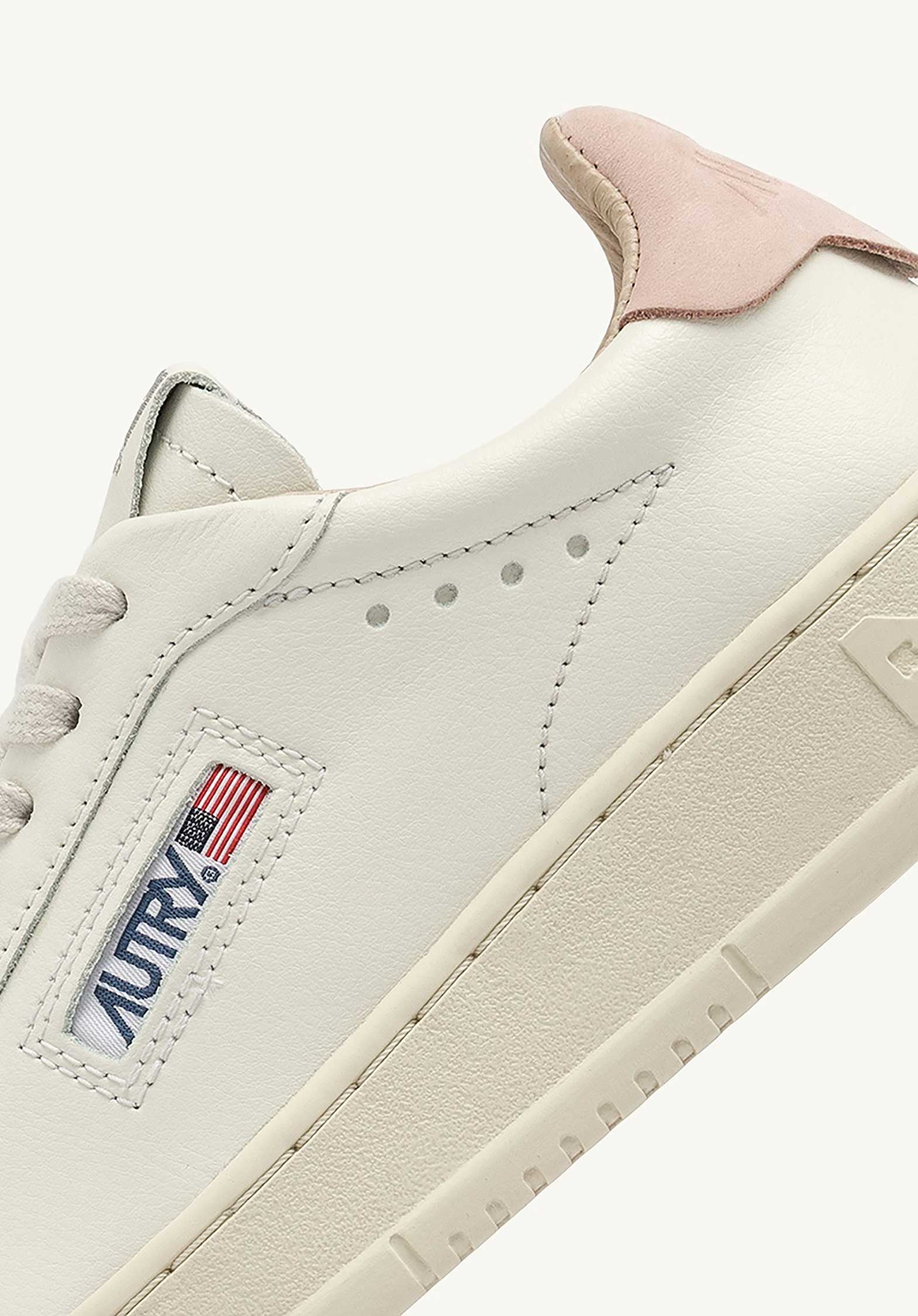 Sneaker Medalist Low Ll White-Pink - Image 7
