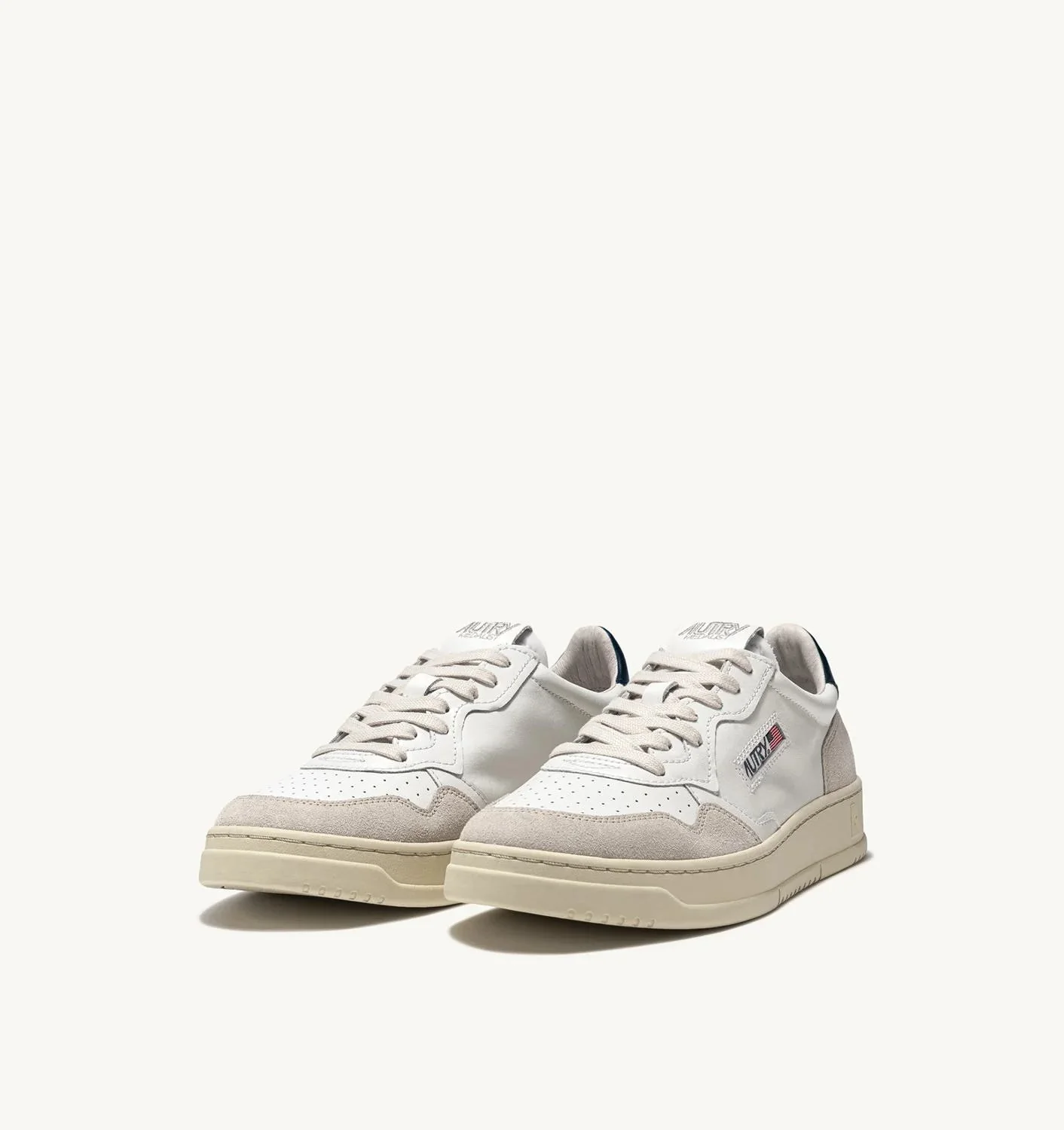 Sneaker Medalist Low Ls White-Black - Image 2