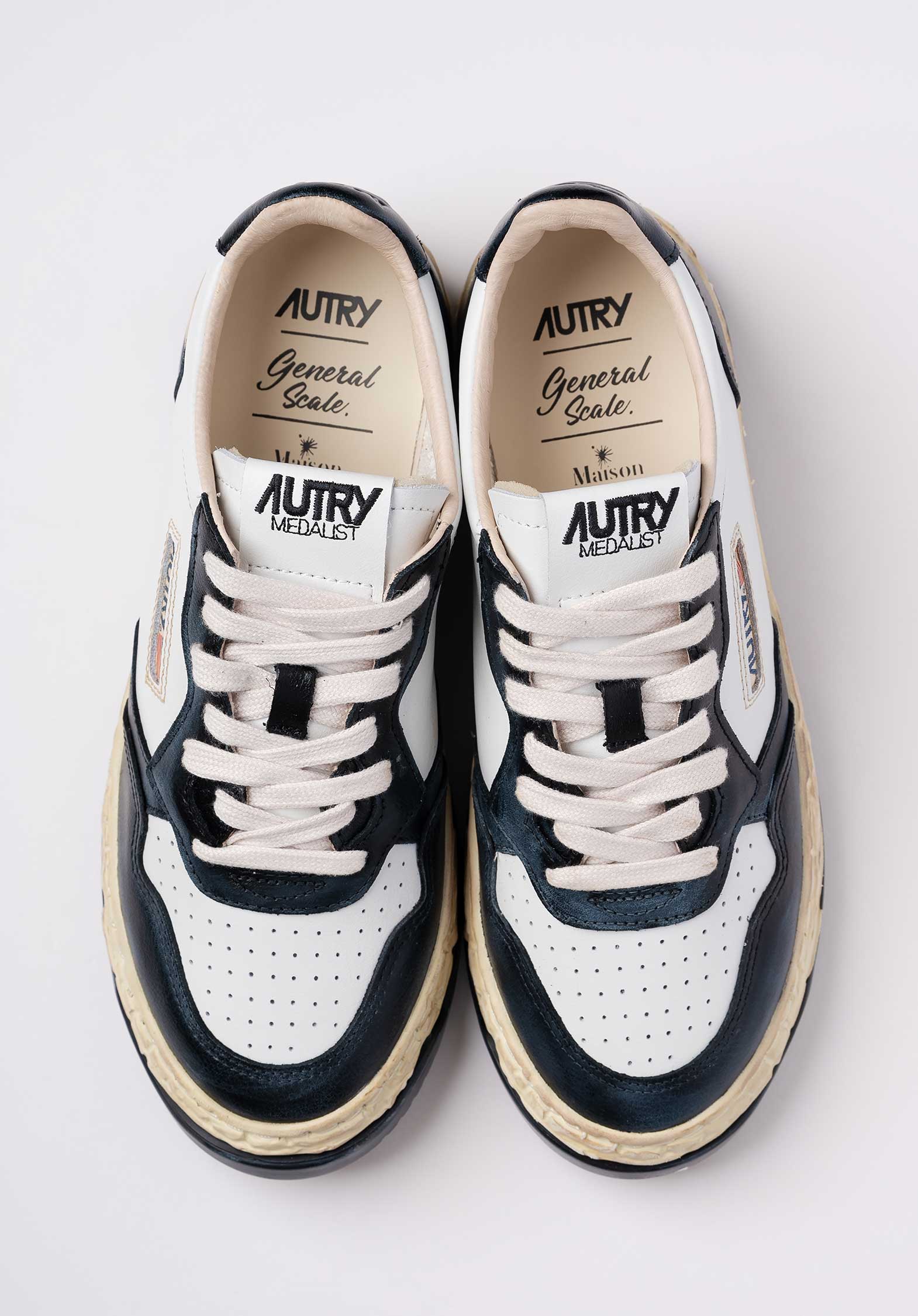 Sneaker Sup Vint Low Mm White-Black - Image 3