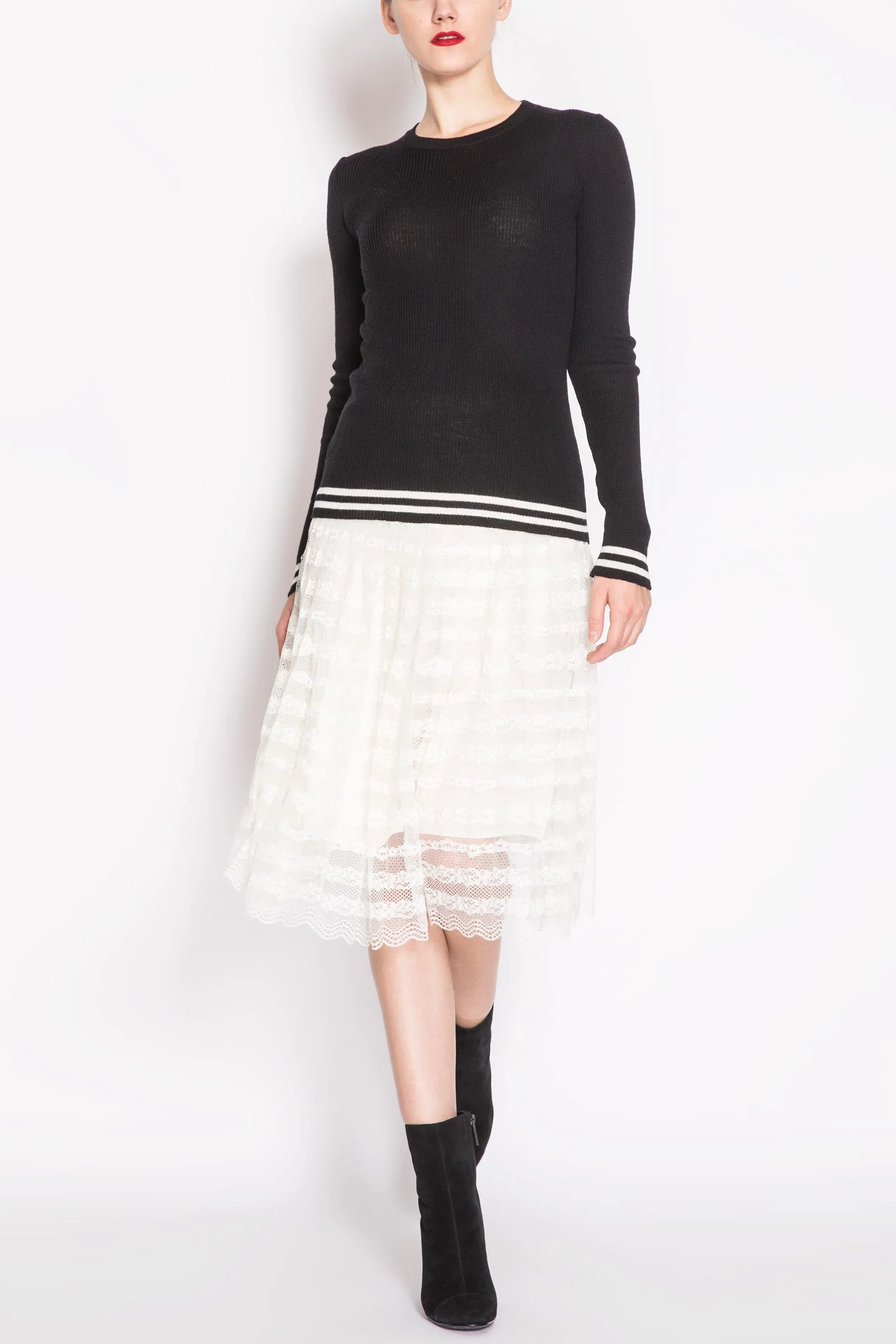 Banded Long-sleeve Pullover - Image 5