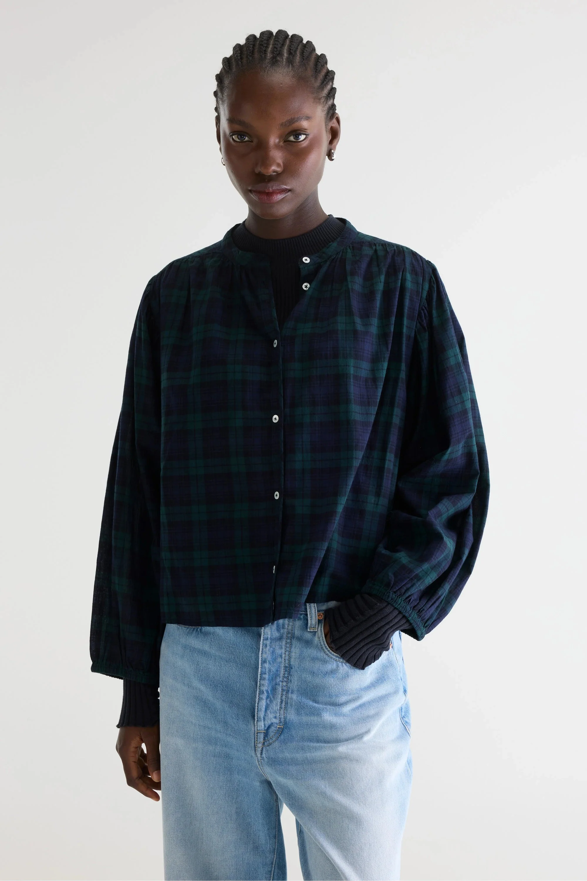 Blouse Cherry C1401 Check-A