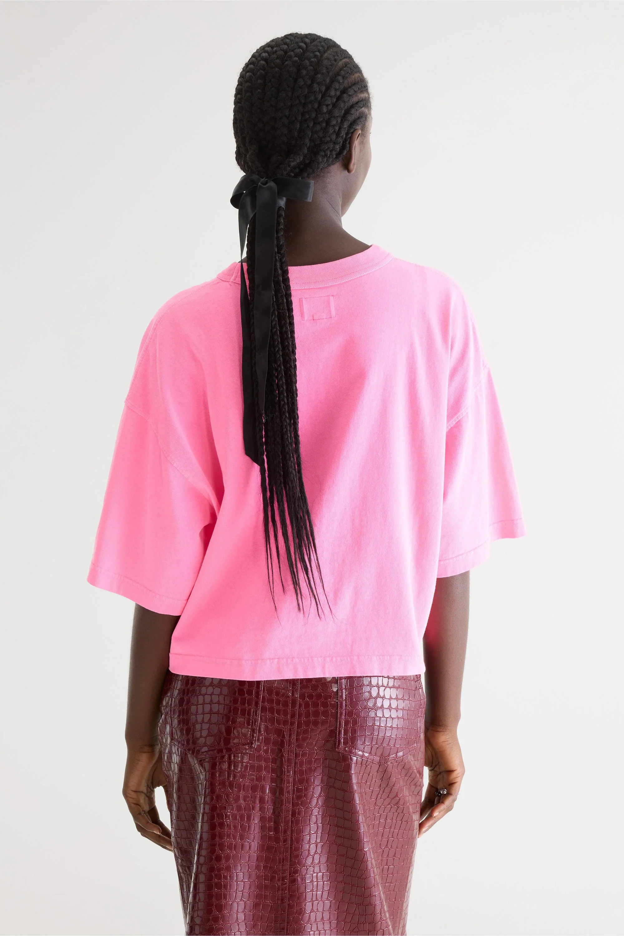 Tshirt Voss61 T1473 Fluo-Pink - Image 3
