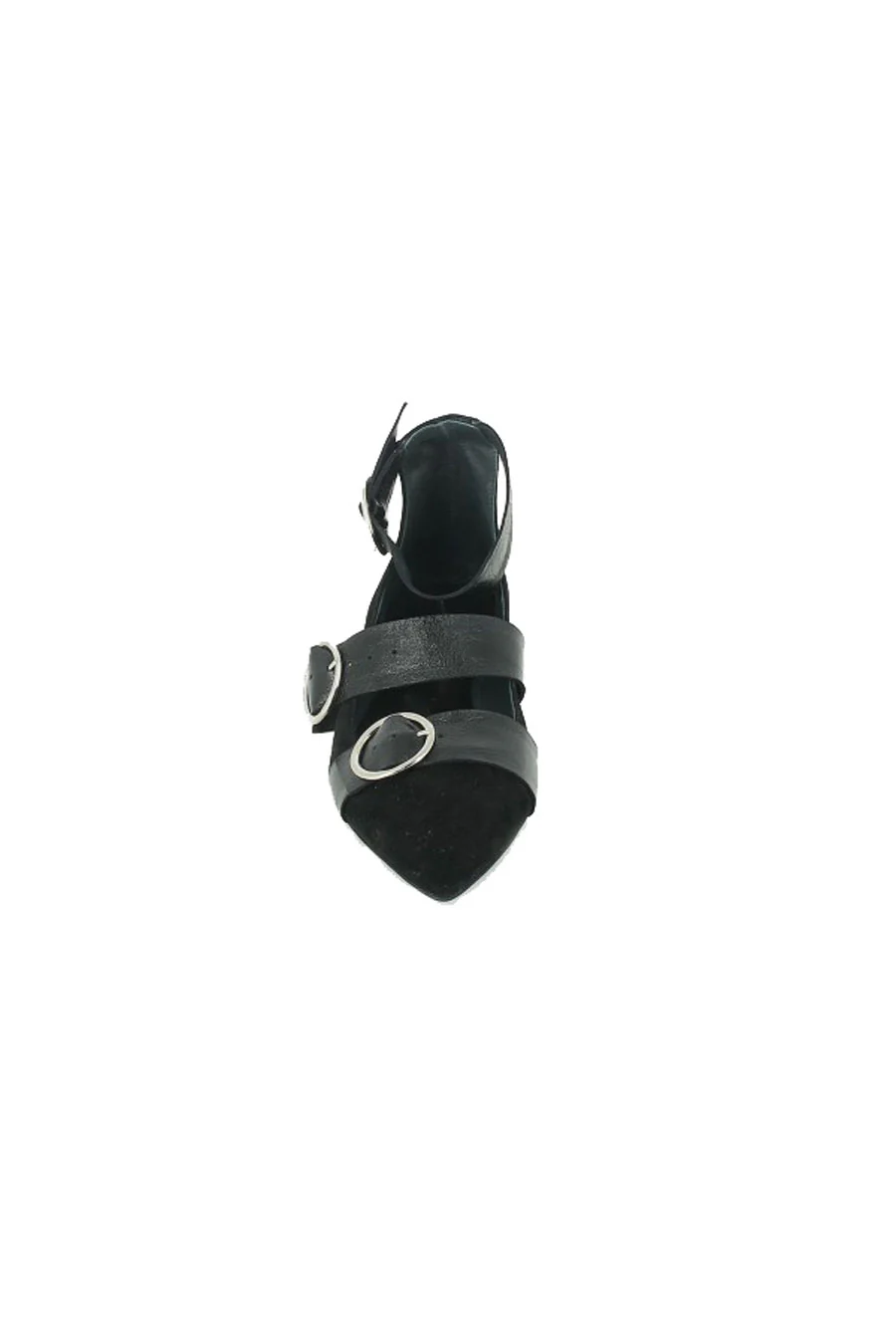 Buckled Strap Suede Flats - Image 6