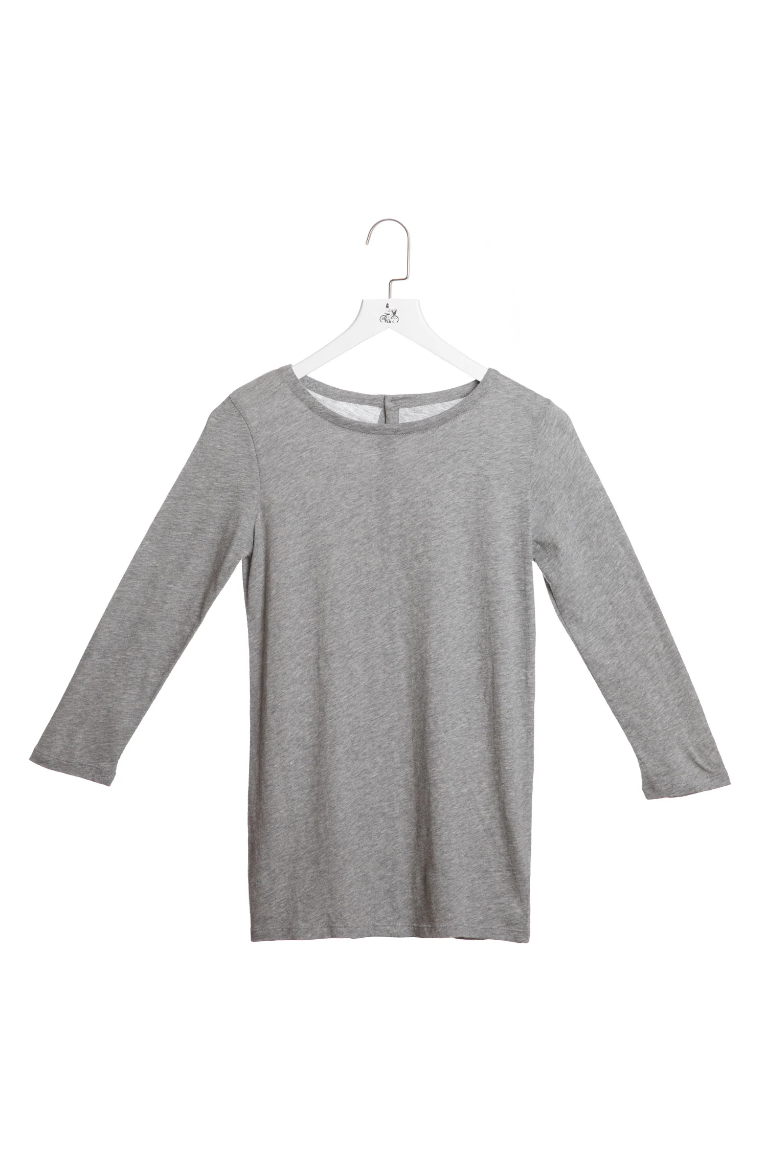 Cashmere-Blend Crew Neck T-Shirt