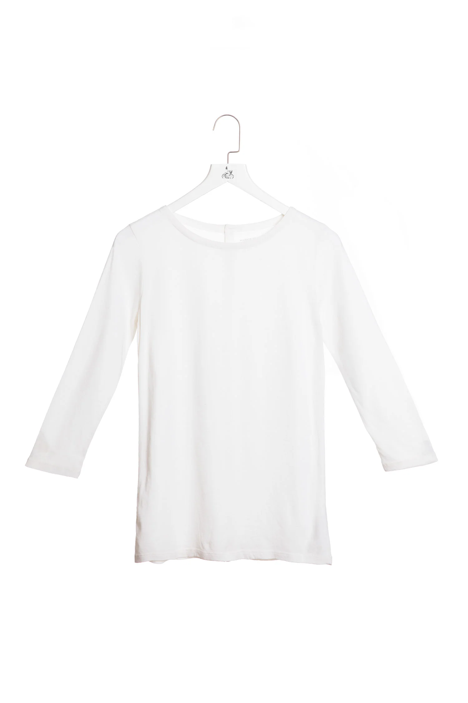 Cashmere-Blend Crew Neck T-Shirt - Image 2