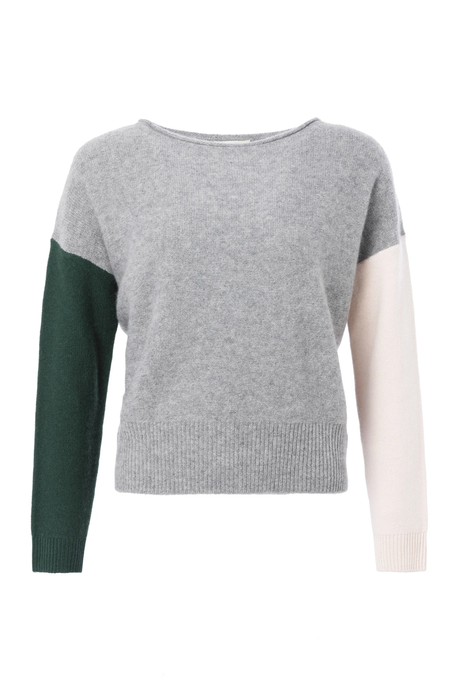 Colour Block Cashmere Sweater - Image 6