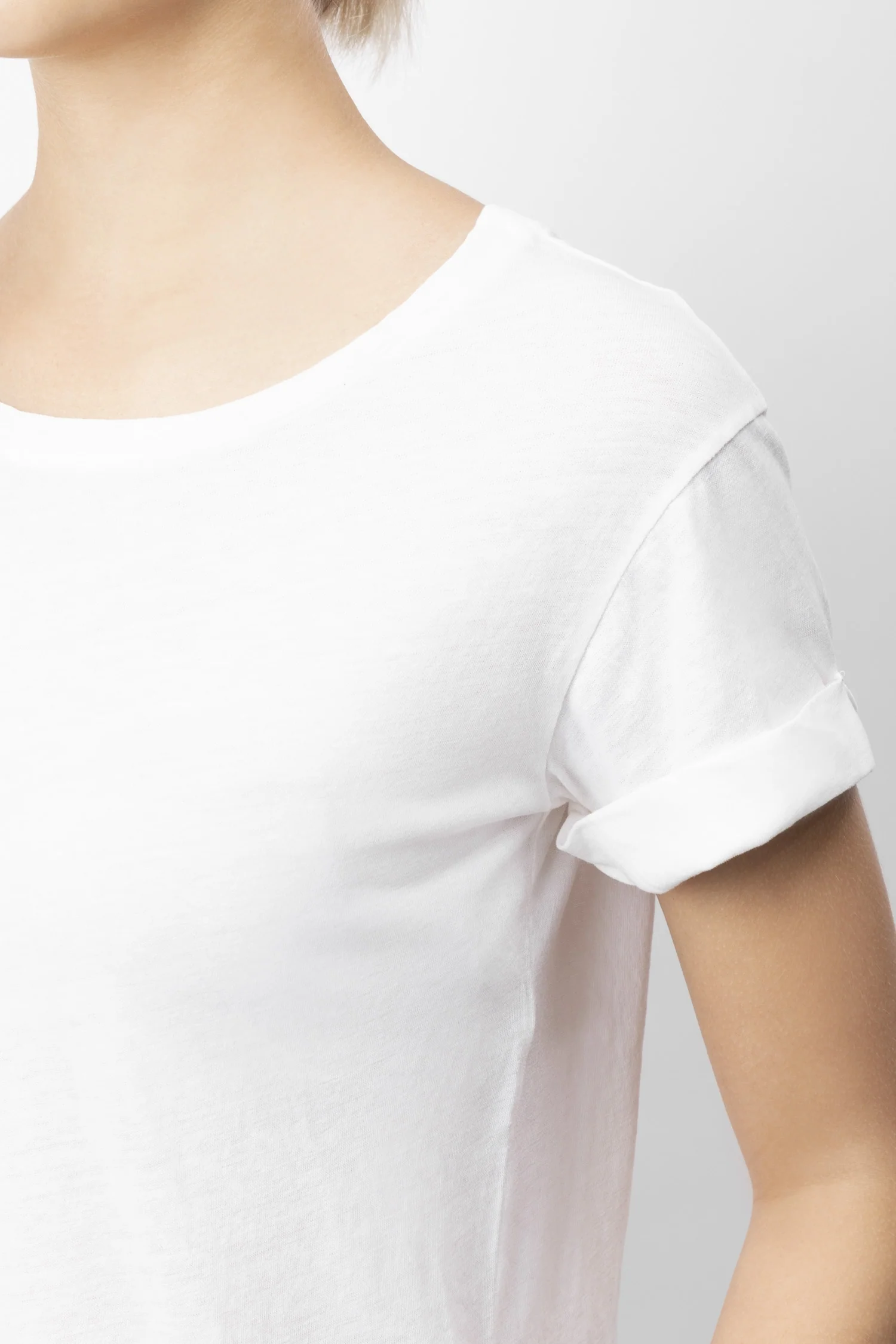 Cotton And Cashmere Blend T-shirt - Image 4