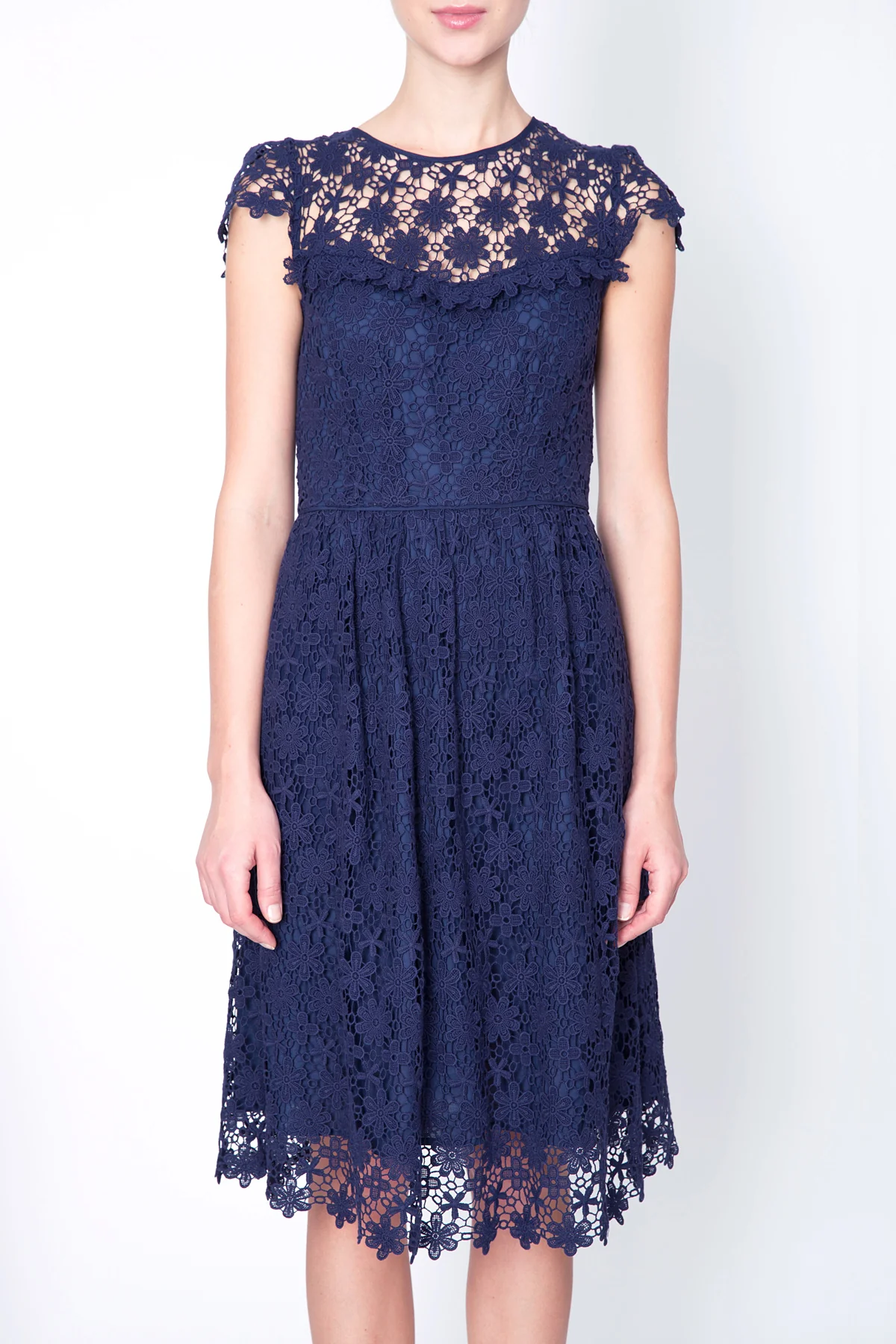Crochet-Panelled Dress - Image 3