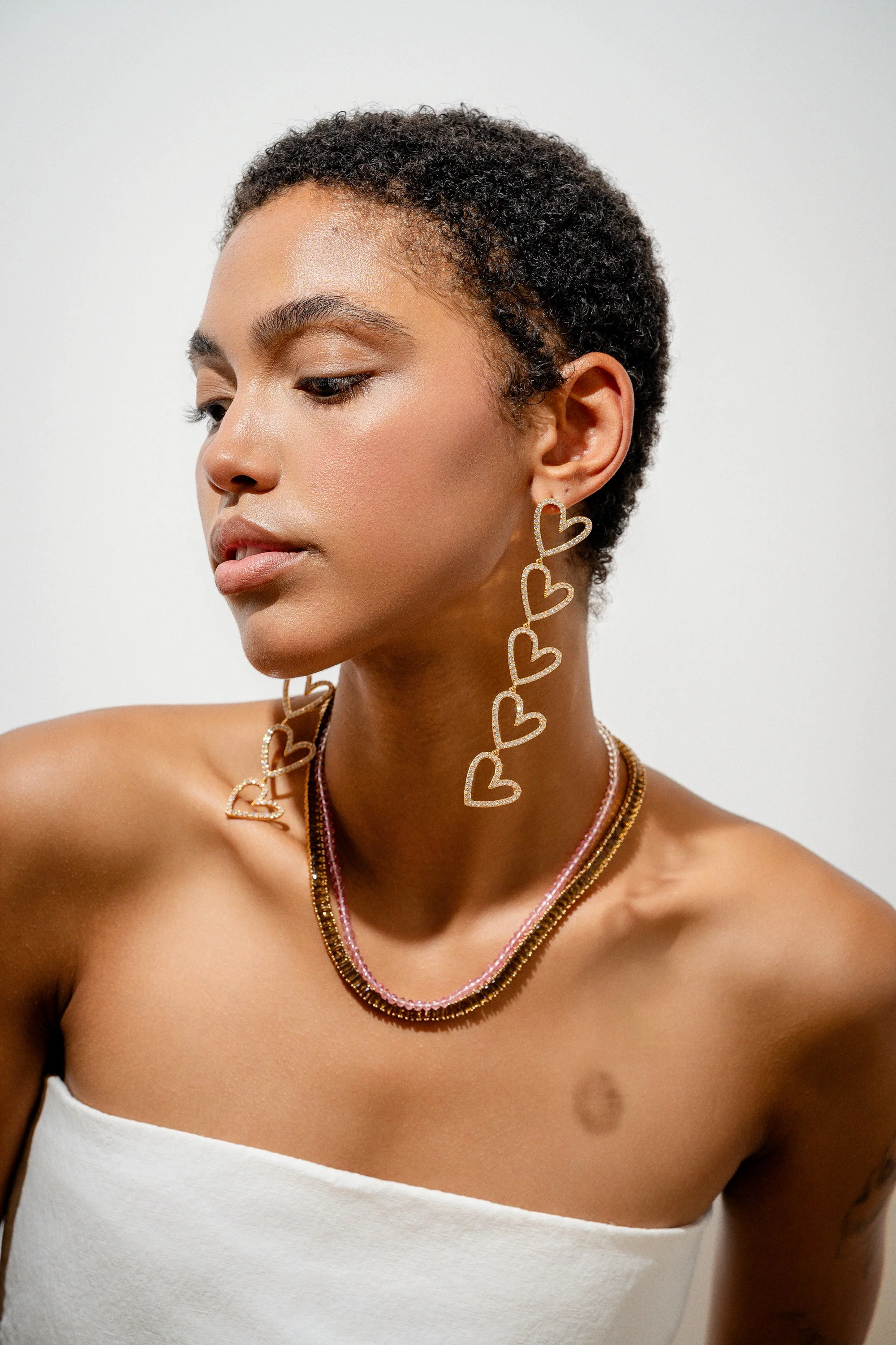 Earring Crush On Me Gold - Image 2