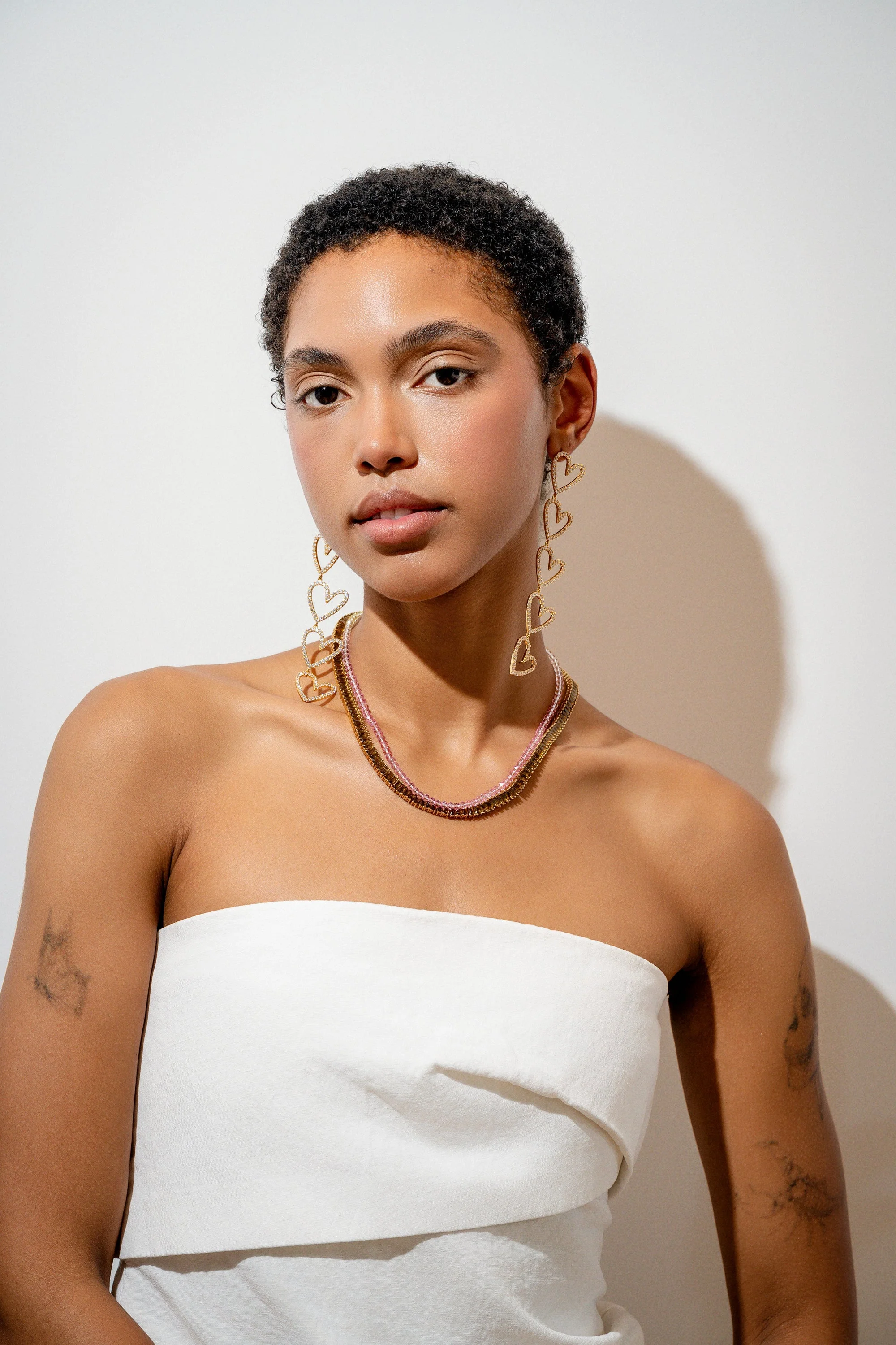 Earring Crush On Me Gold - Image 4