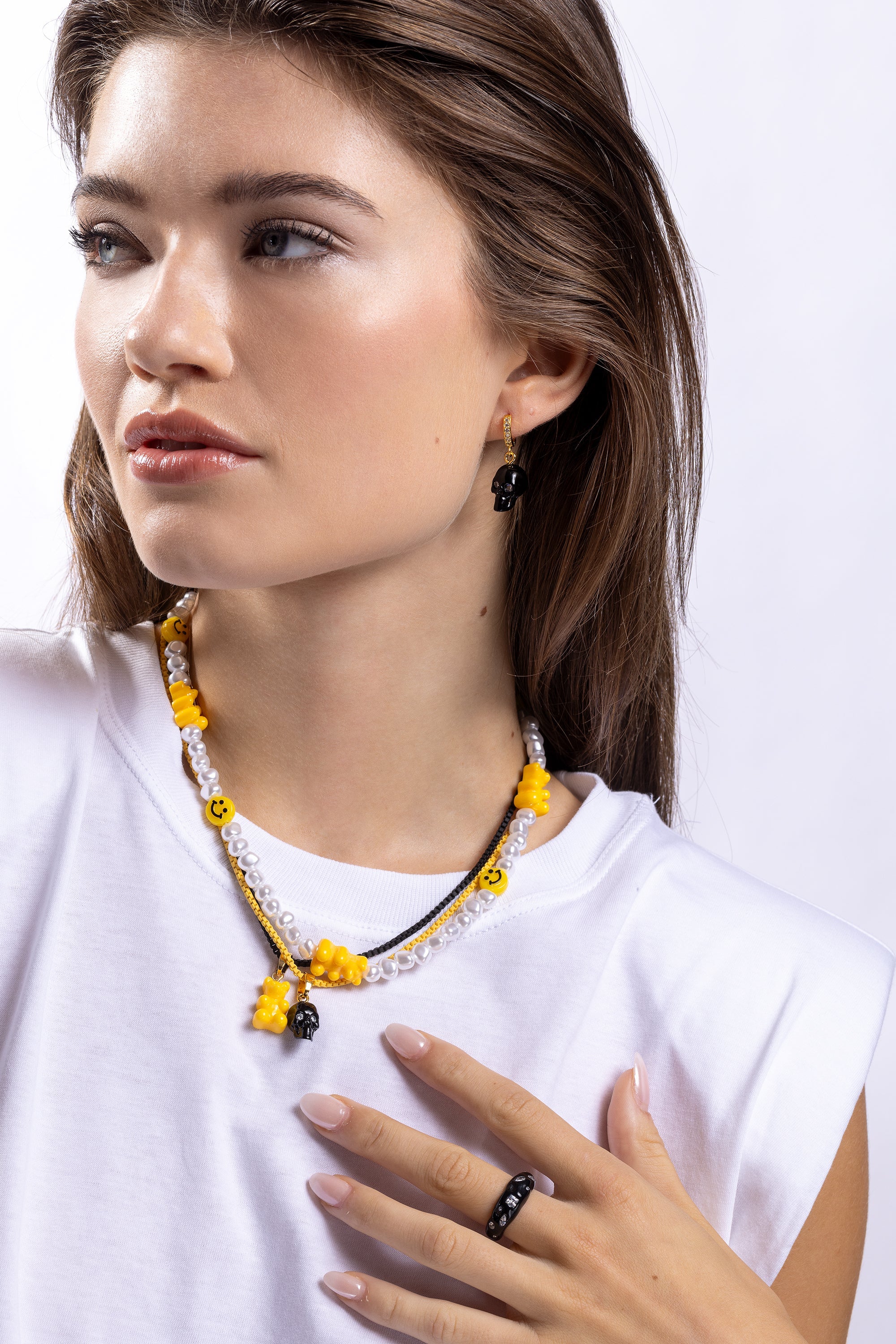 Necklace Candy Chain Nyc-Taxi-Yellow - Image 2