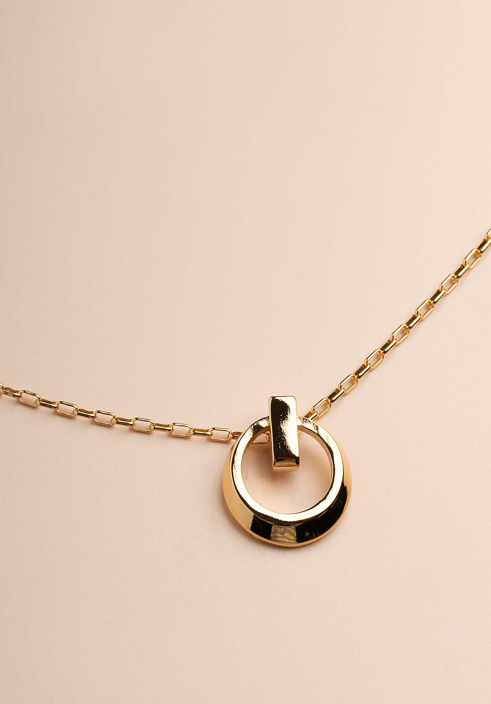 Necklace On Off Necklace Gold - Image 2