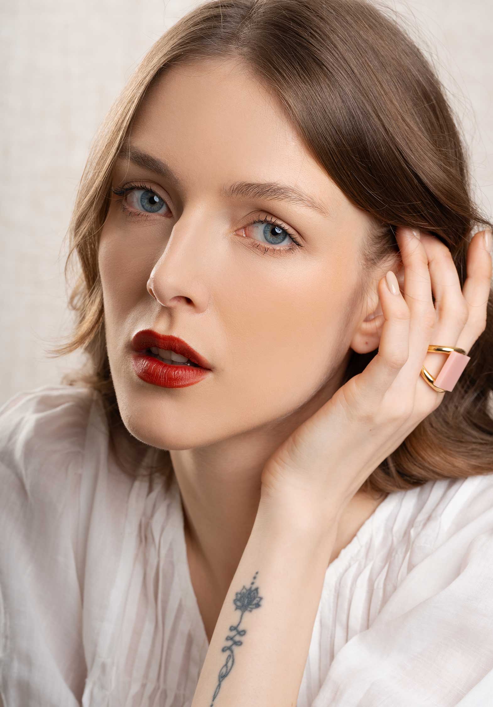 Ring Alejandra Ring Gold-Pink - Image 4
