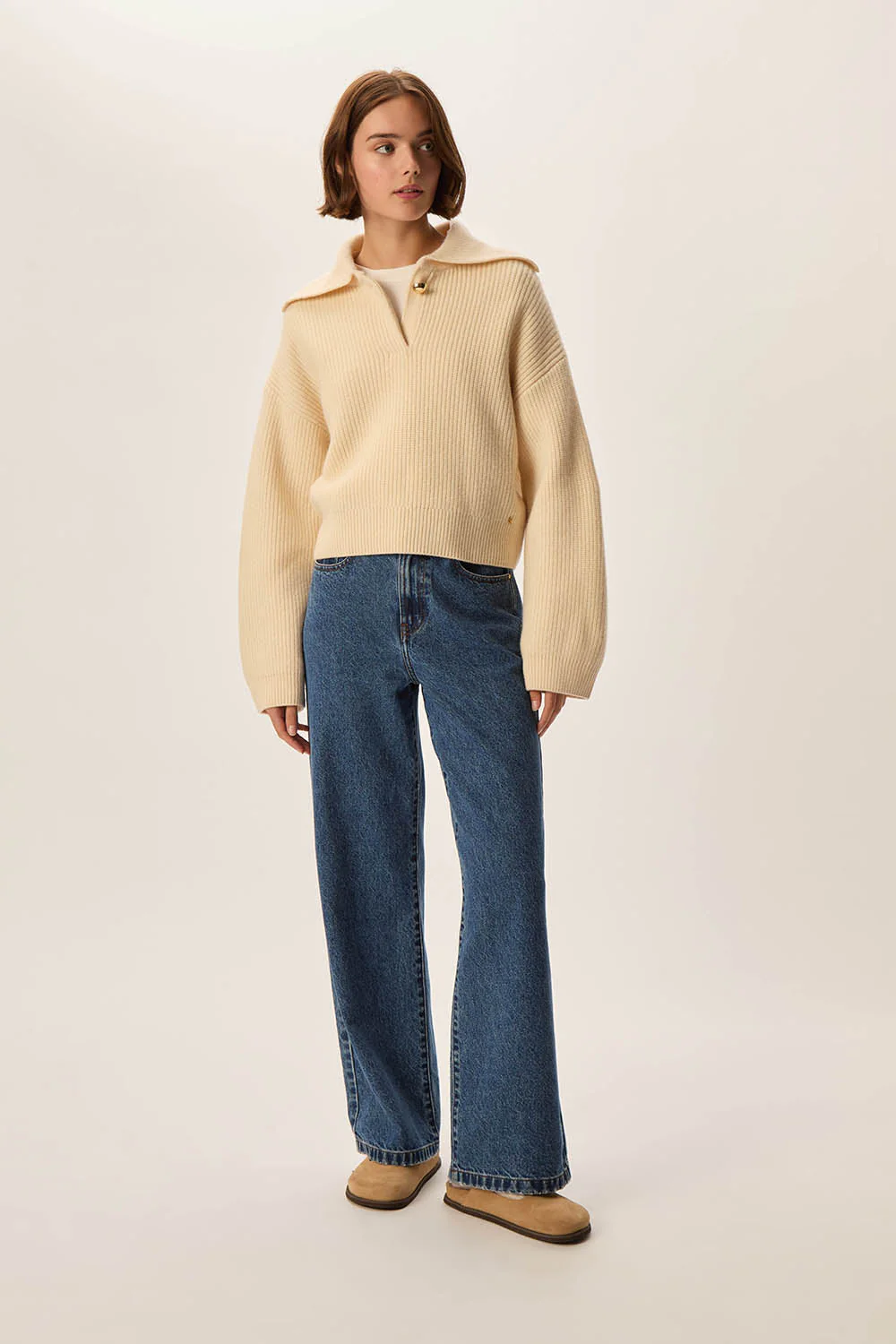 Sweatshirt Domino Creme - Image 3