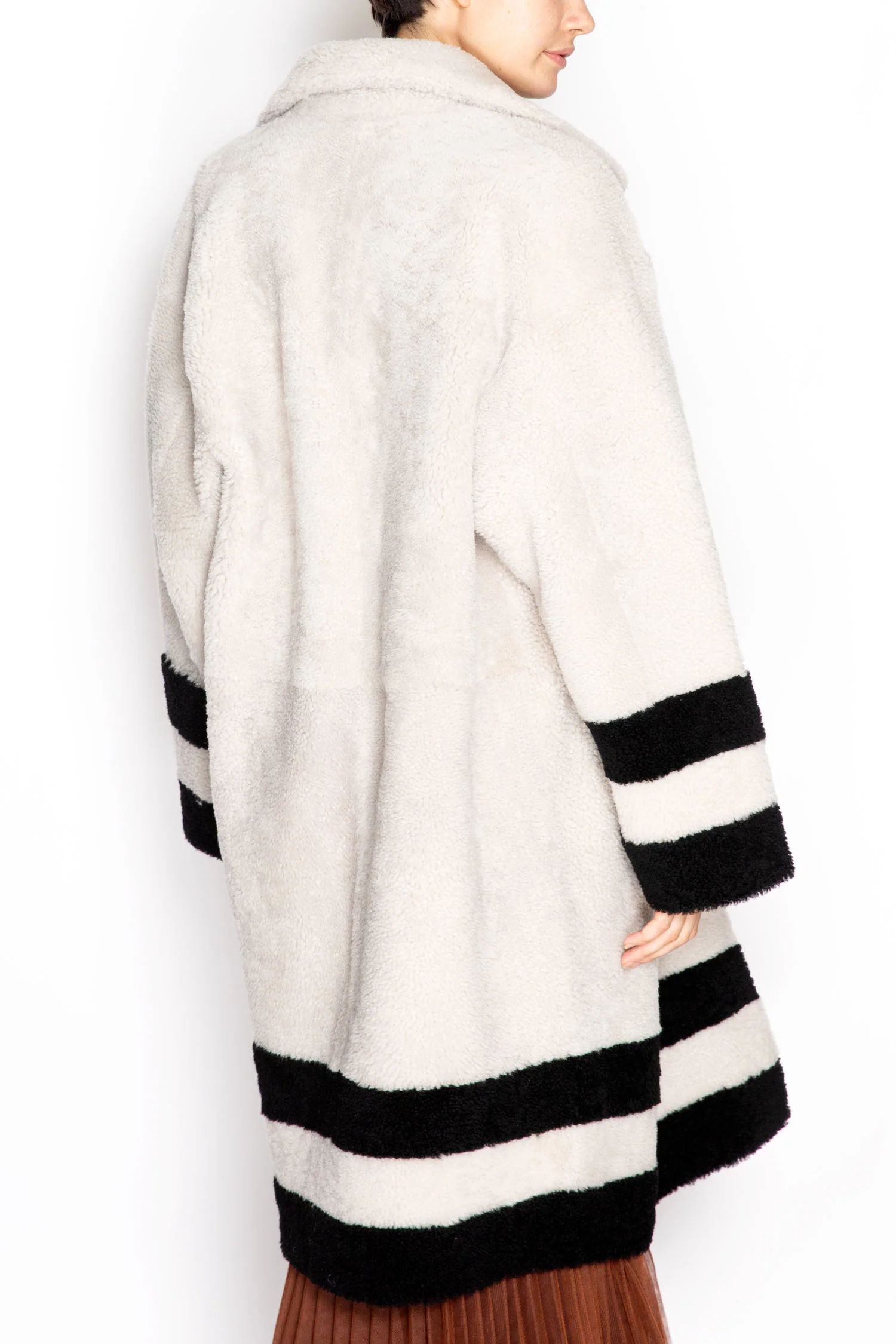 Double Breasted Fur Coat - Image 3