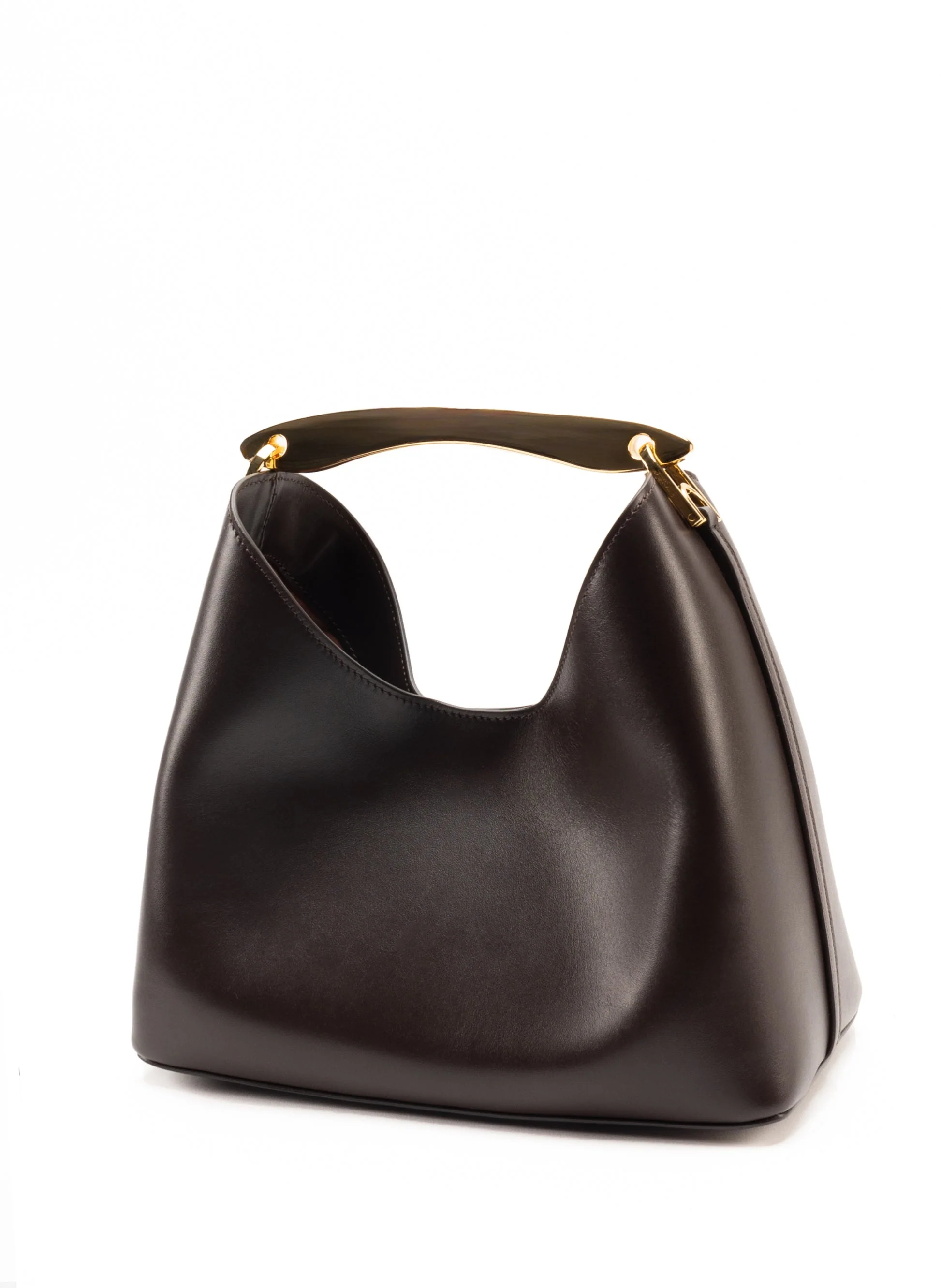 Shoulder Bag Boomerang Leathe Tabacco - Image 3