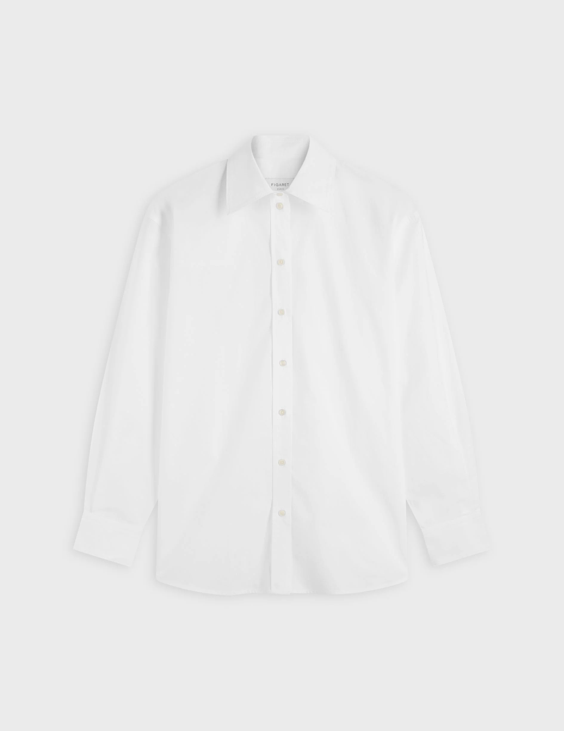Shirt Delina Poplin Blanc - Image 4
