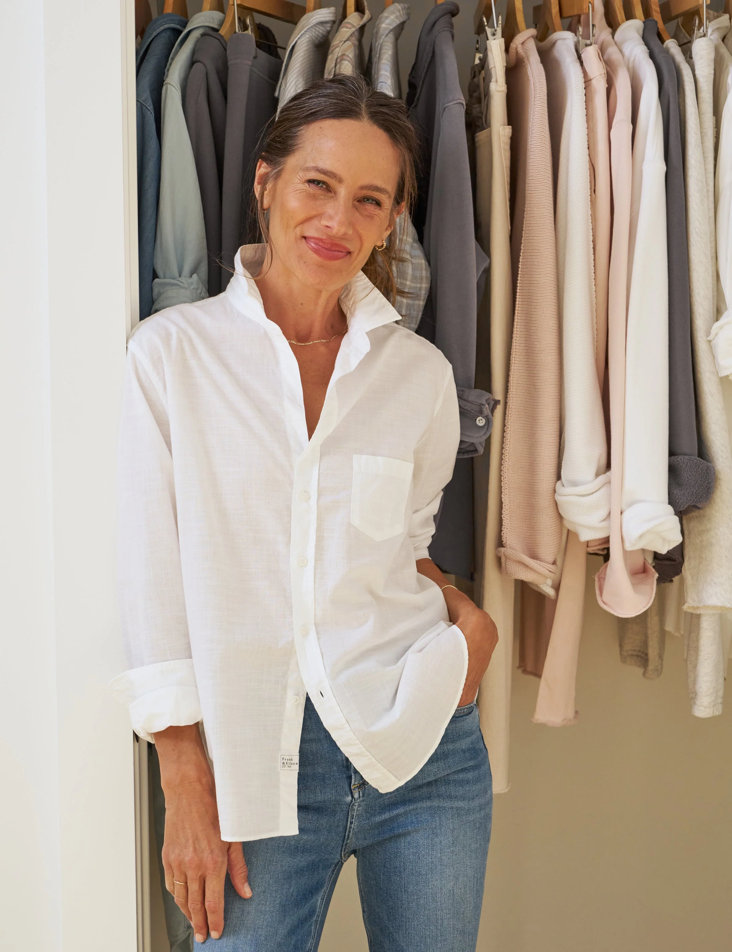 Shirt Eileen Casual Co Classic-White