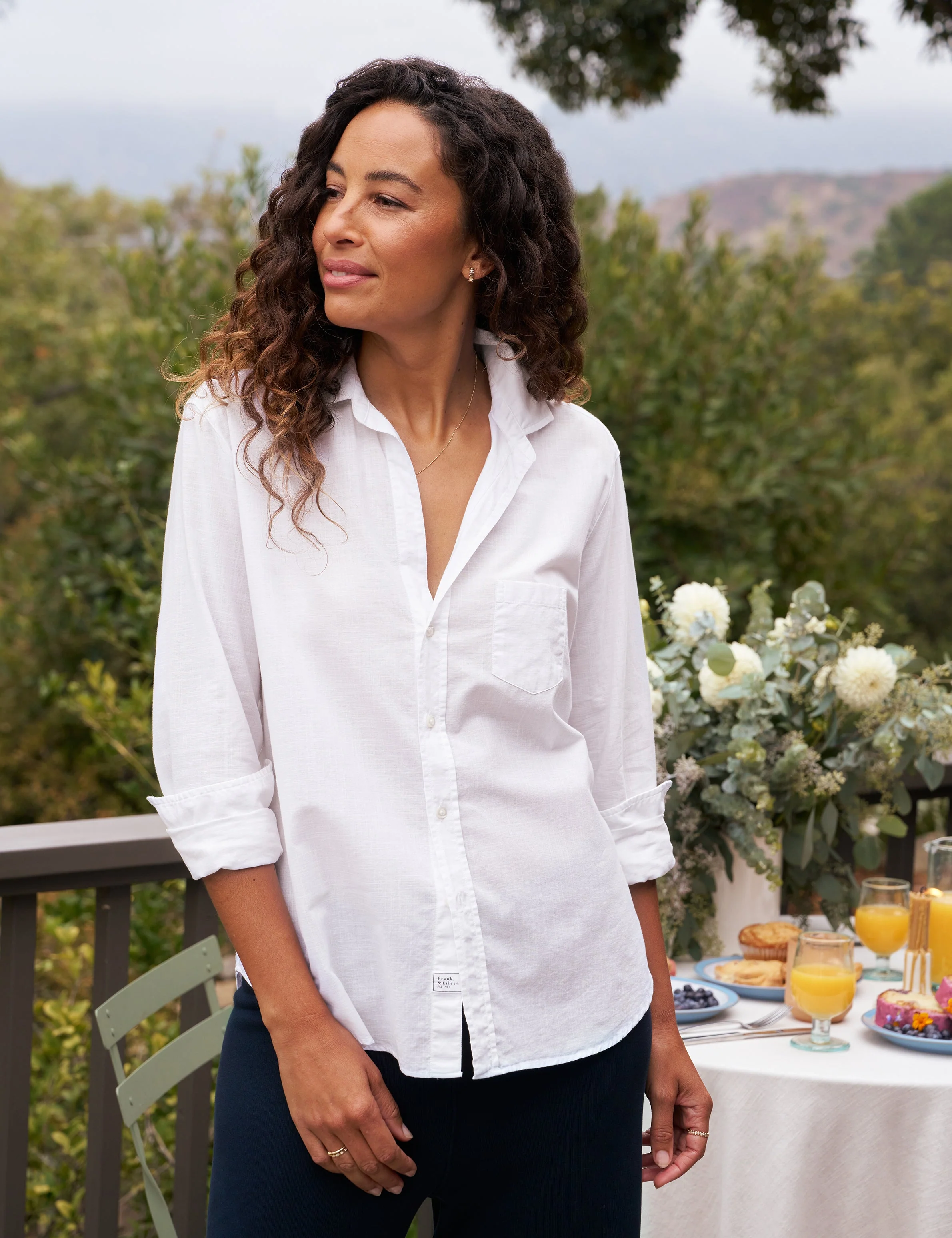 Shirt Eileen Casual Co Classic-White - Image 3