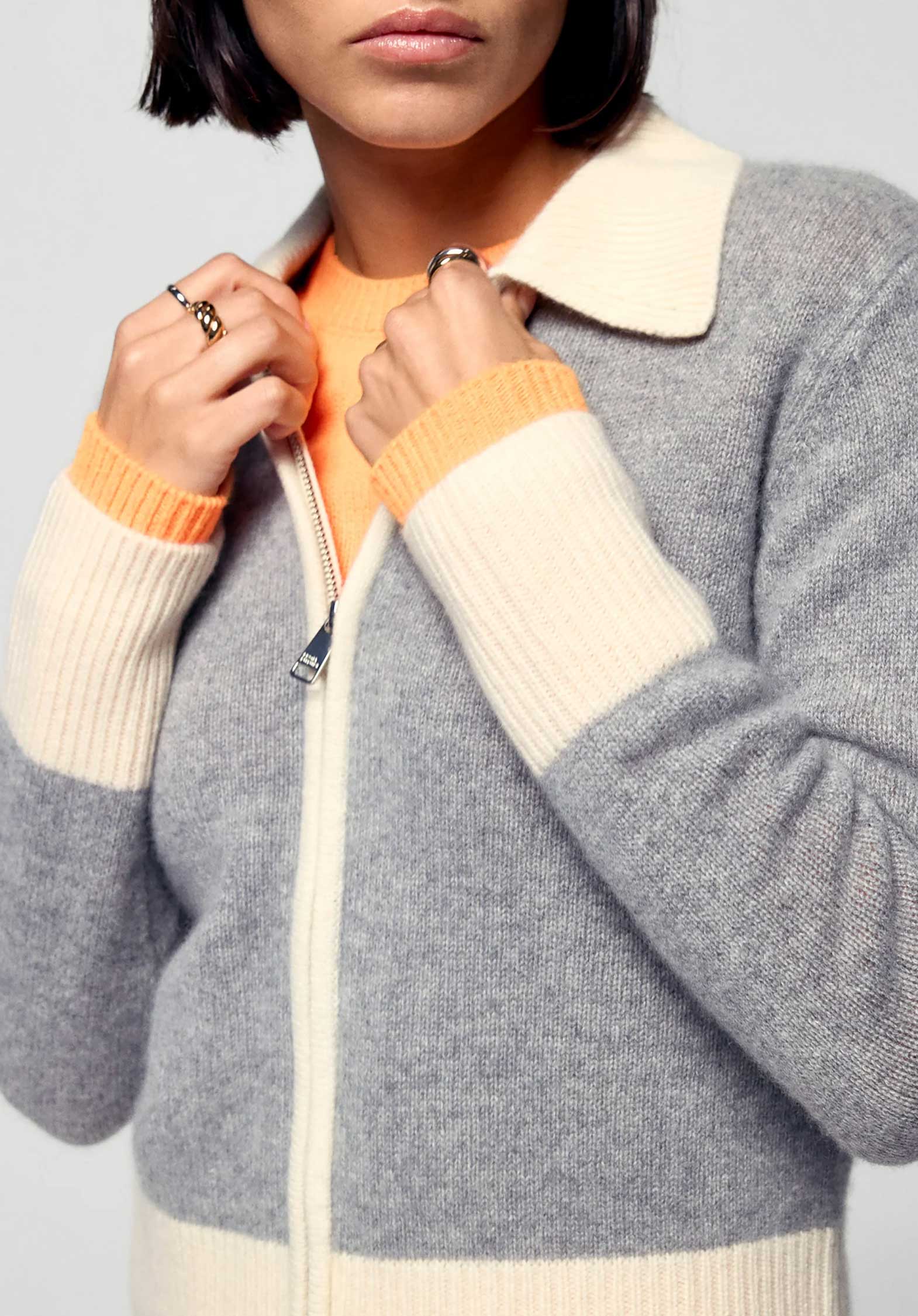 Jacket Permwpg01794 Gris-Chine-Fonce-F - Image 2