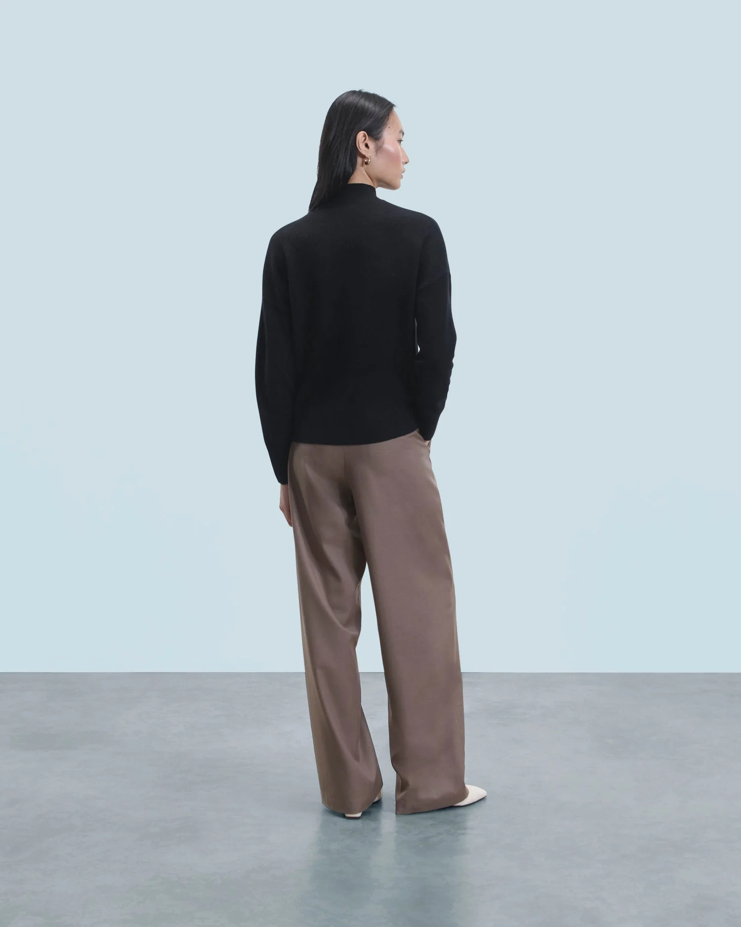 Turtleneck Knitted 2301wpm00746 Noir - Image 4