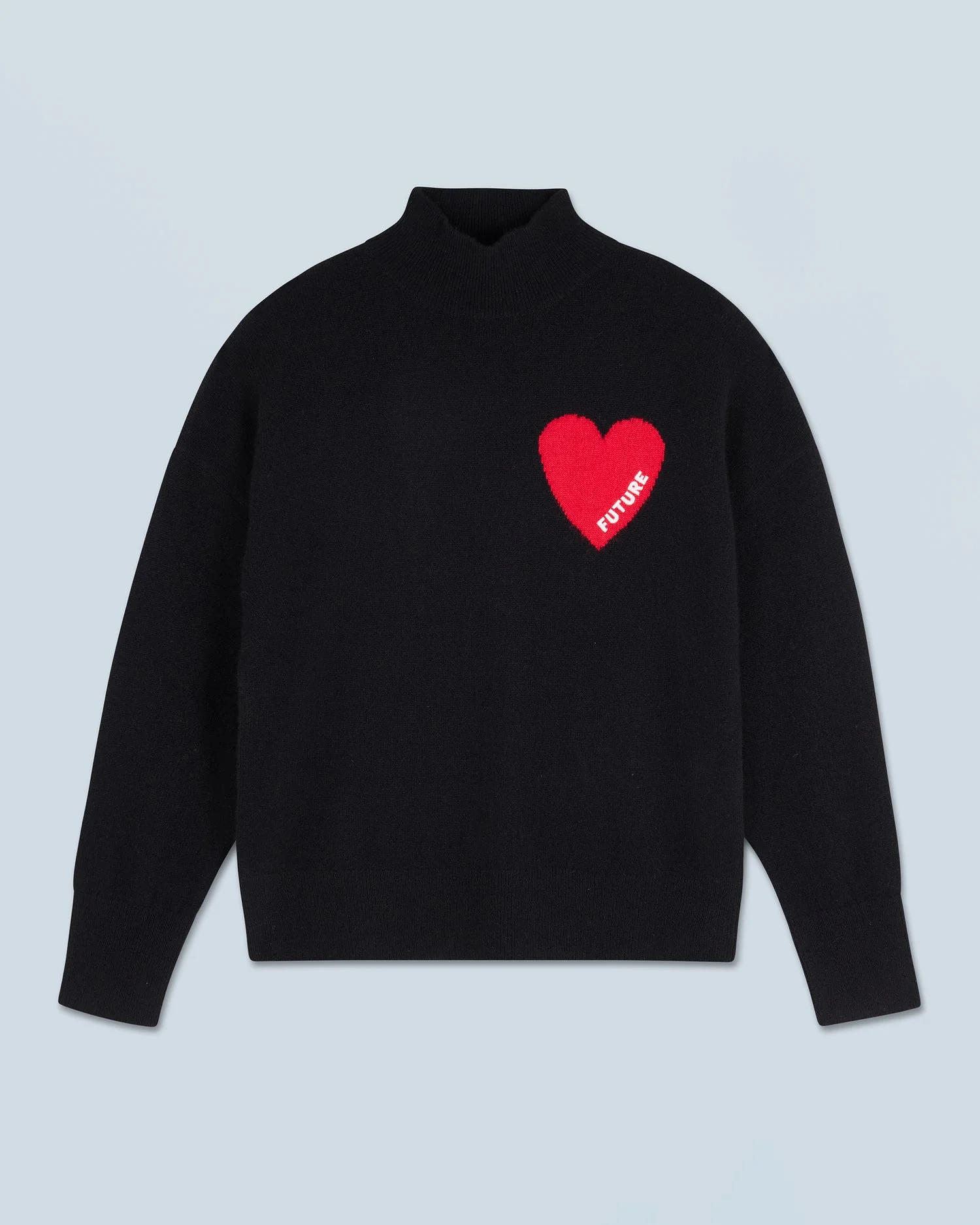 Turtleneck Knitted 2301wpm00746 Noir - Image 5