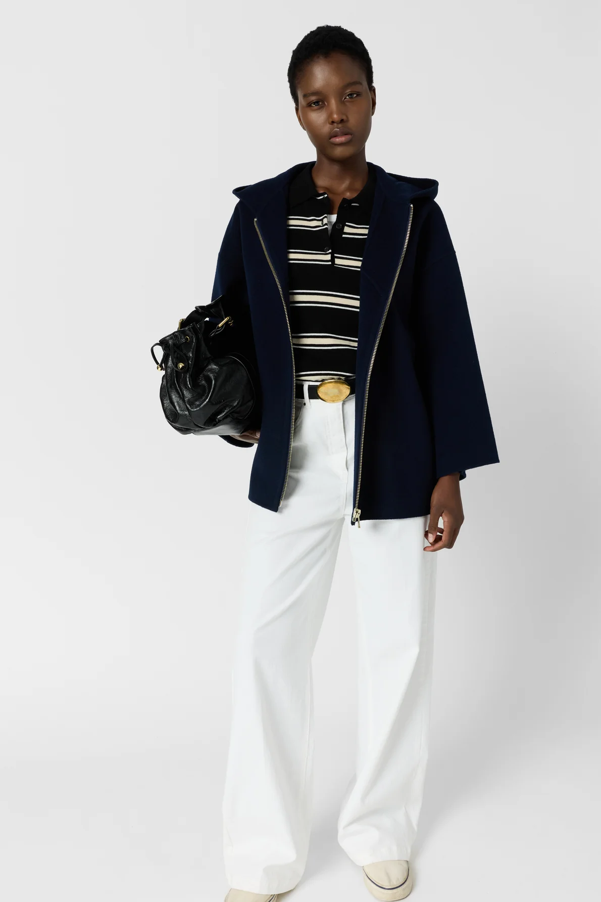 Coat Ddm13d006 Navy - Image 3