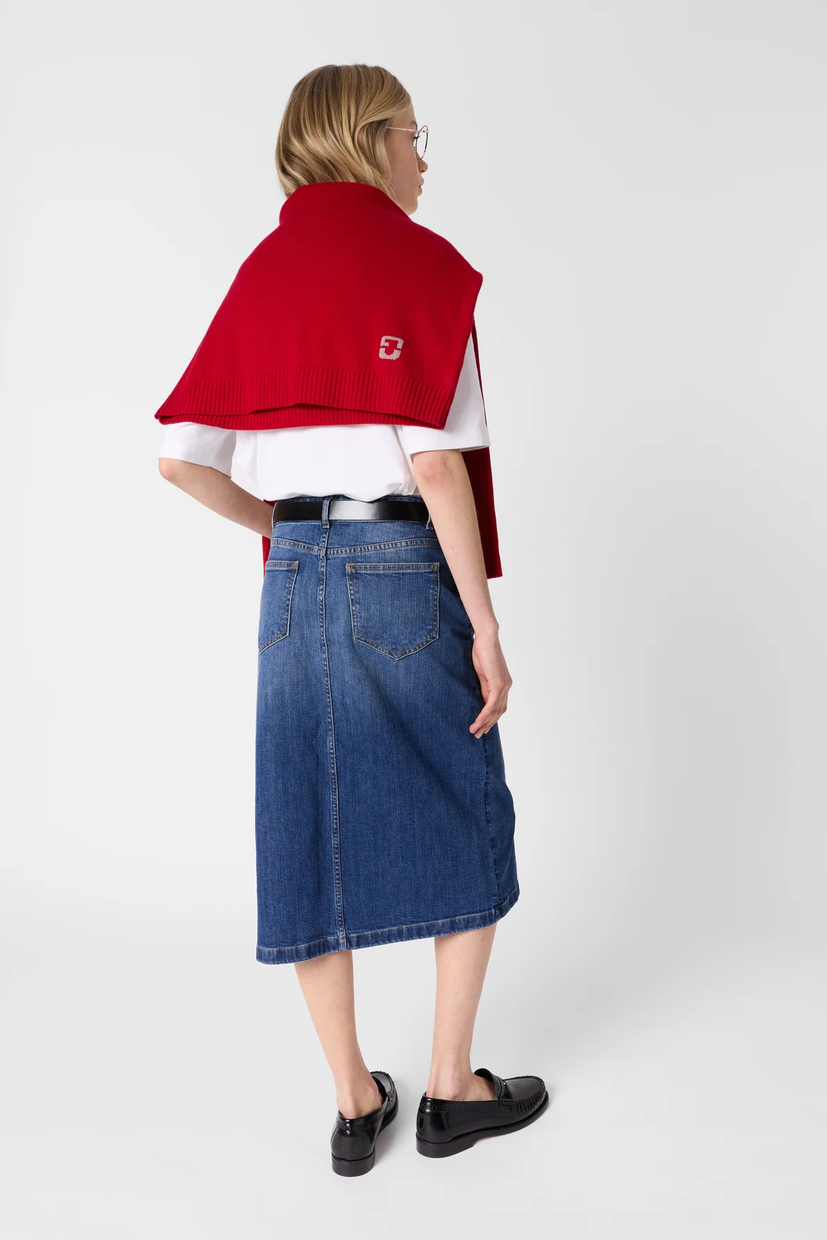Skirt Ddj32d063 Blue - Image 4