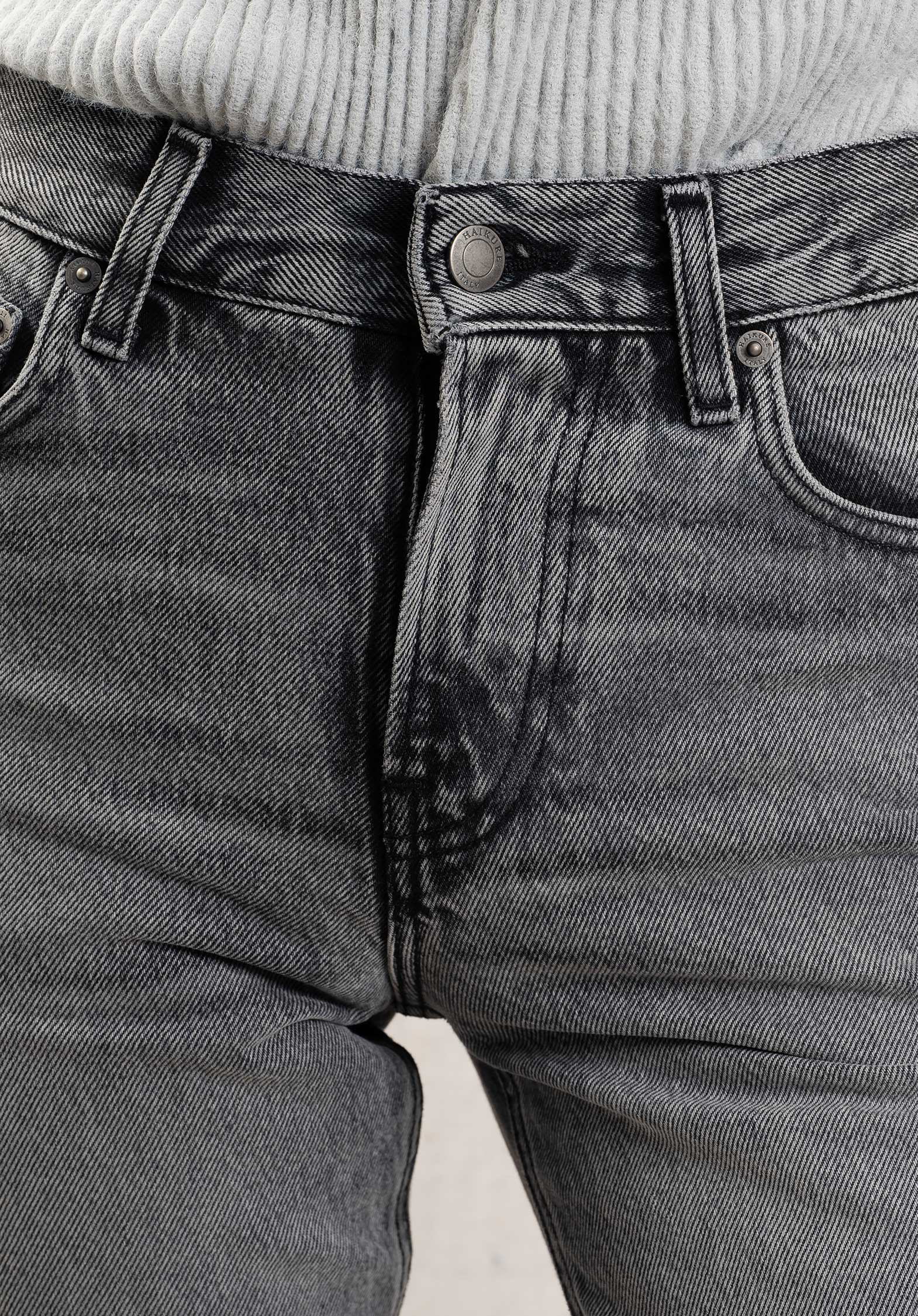 Jeans Flora Short Flanel-Grey - Image 4