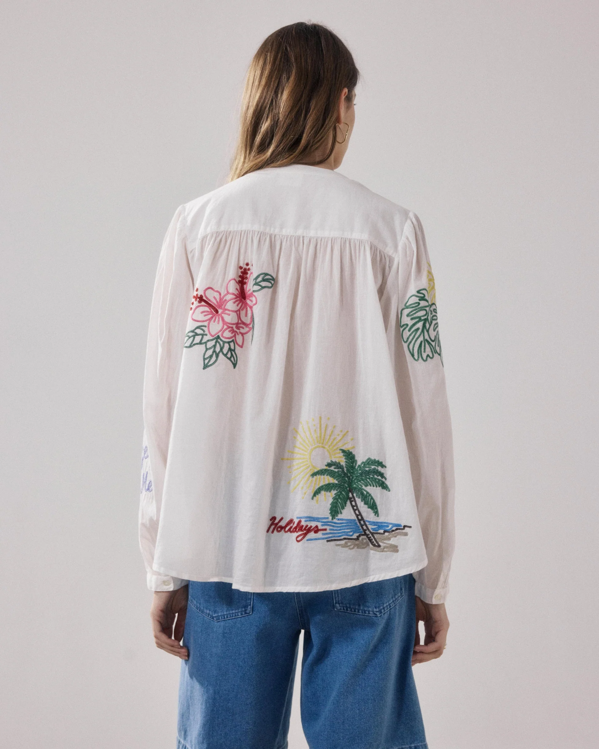 Blouse Cielo Bfct551 01-Ecru - Image 6