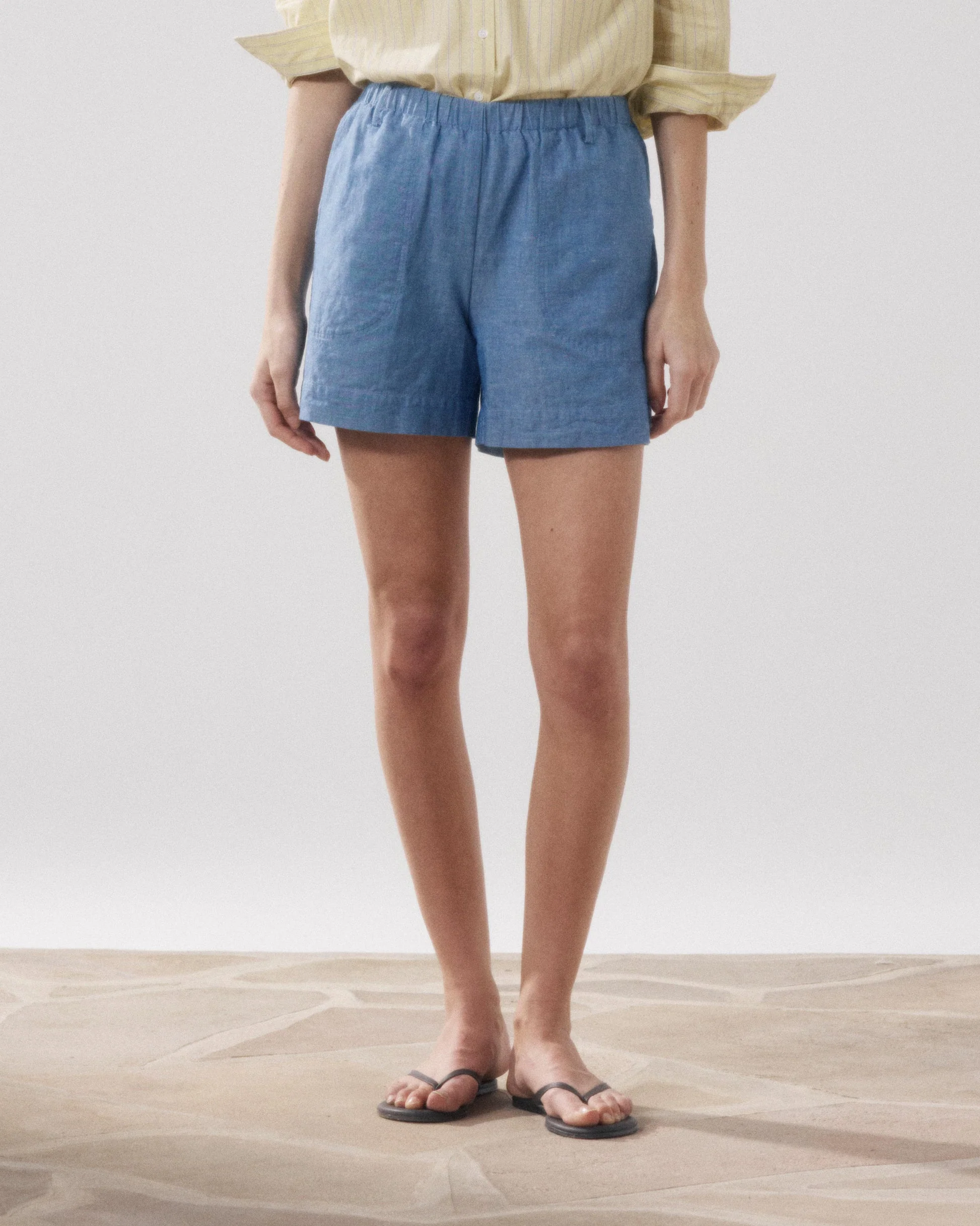 Shorts Stefi Bfsd619 01-Medium-Blue - Image 3
