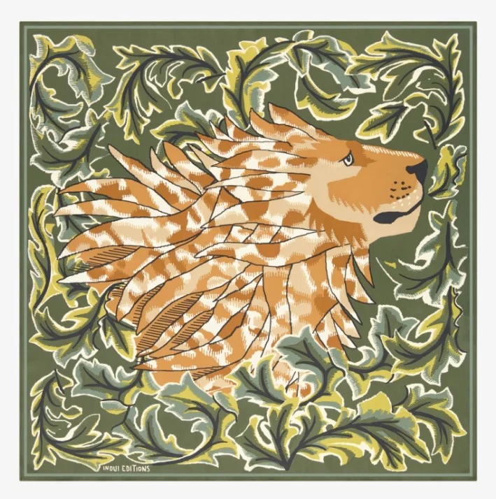 Scarf Ca22leo20 Khaki