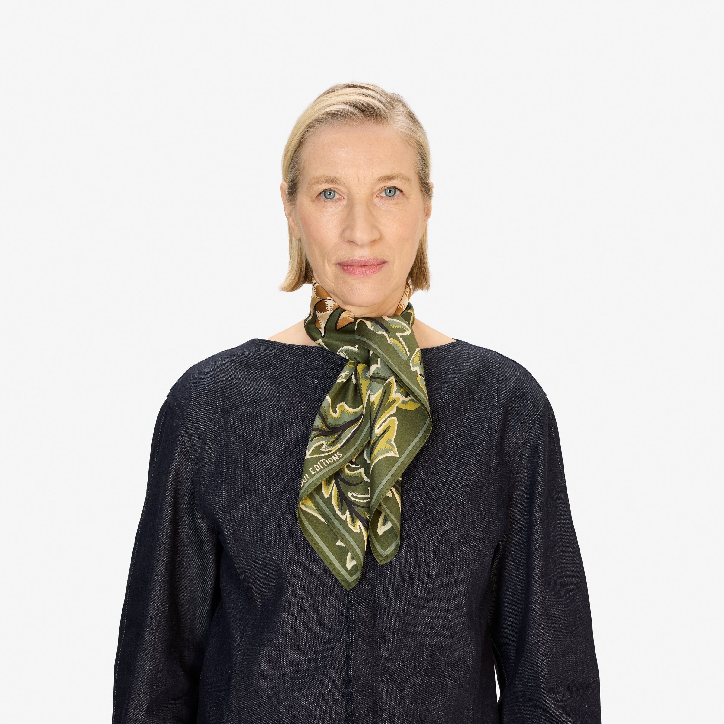 Scarf Ca22leo20 Khaki - Image 2