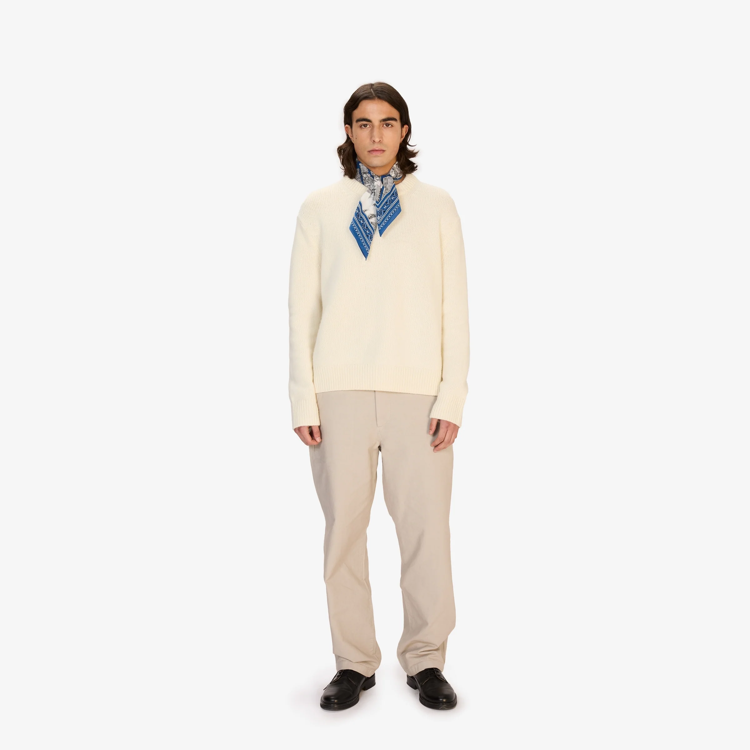 Scarf Ca22lou04 Blue - Image 5