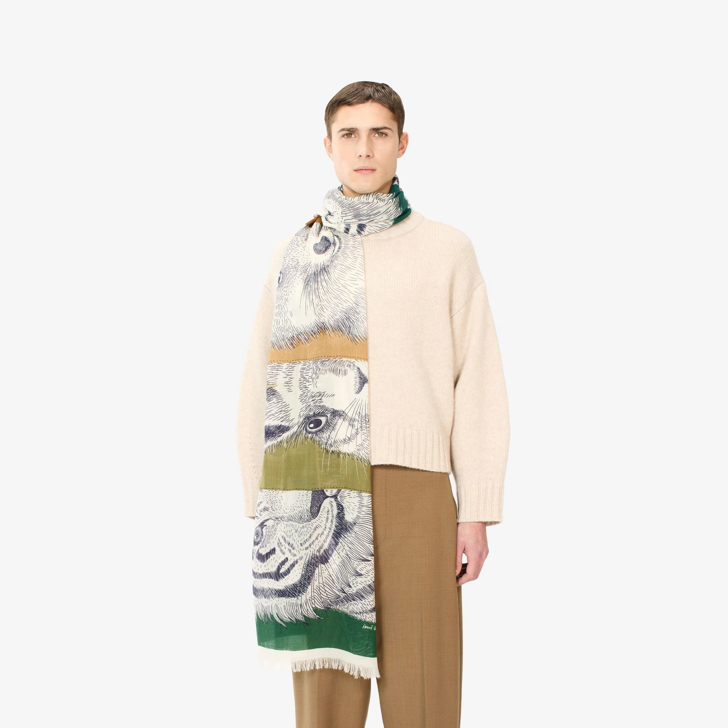 Scarf Et20fre10 Green - Image 2
