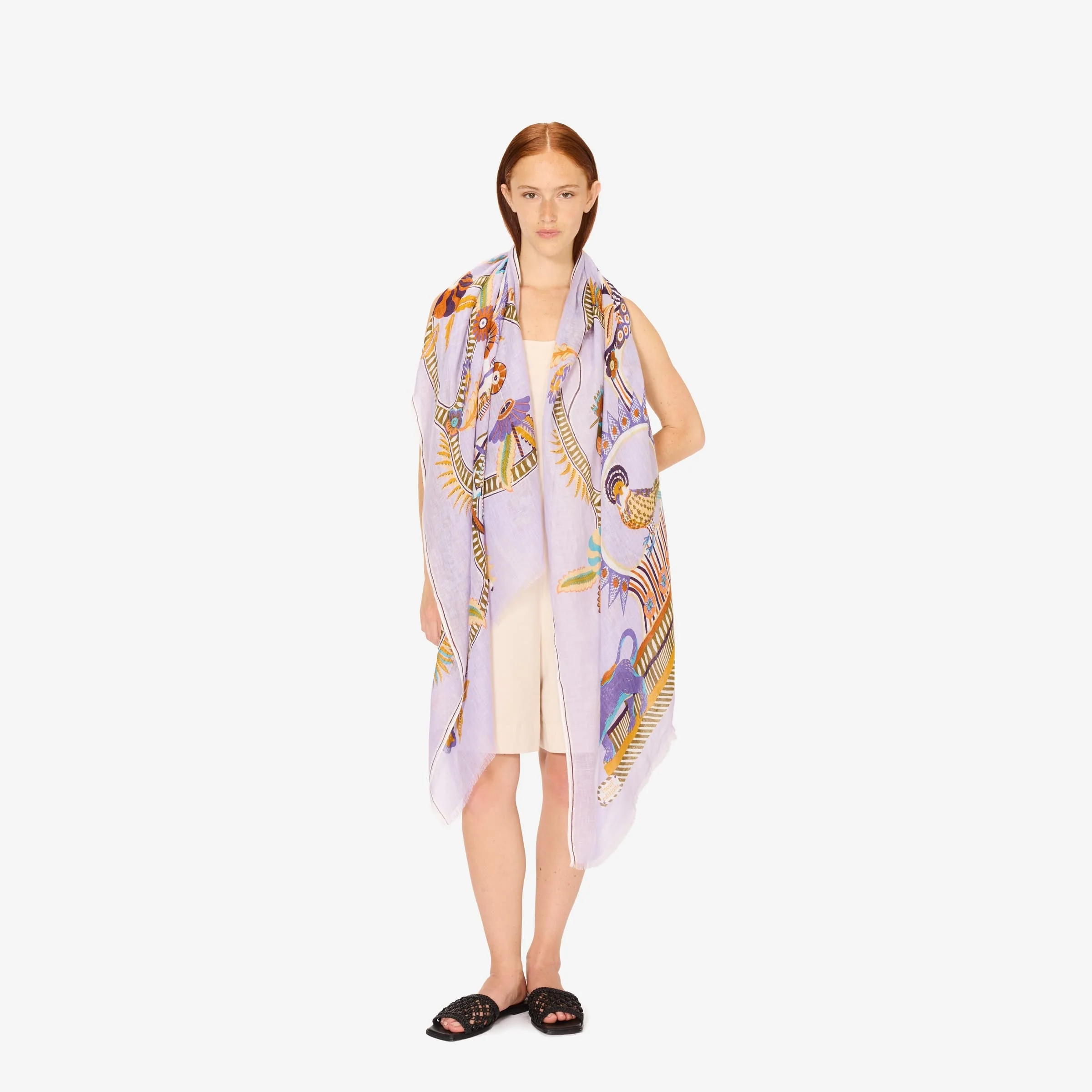 Scarf Et211di53 Lavender - Image 3
