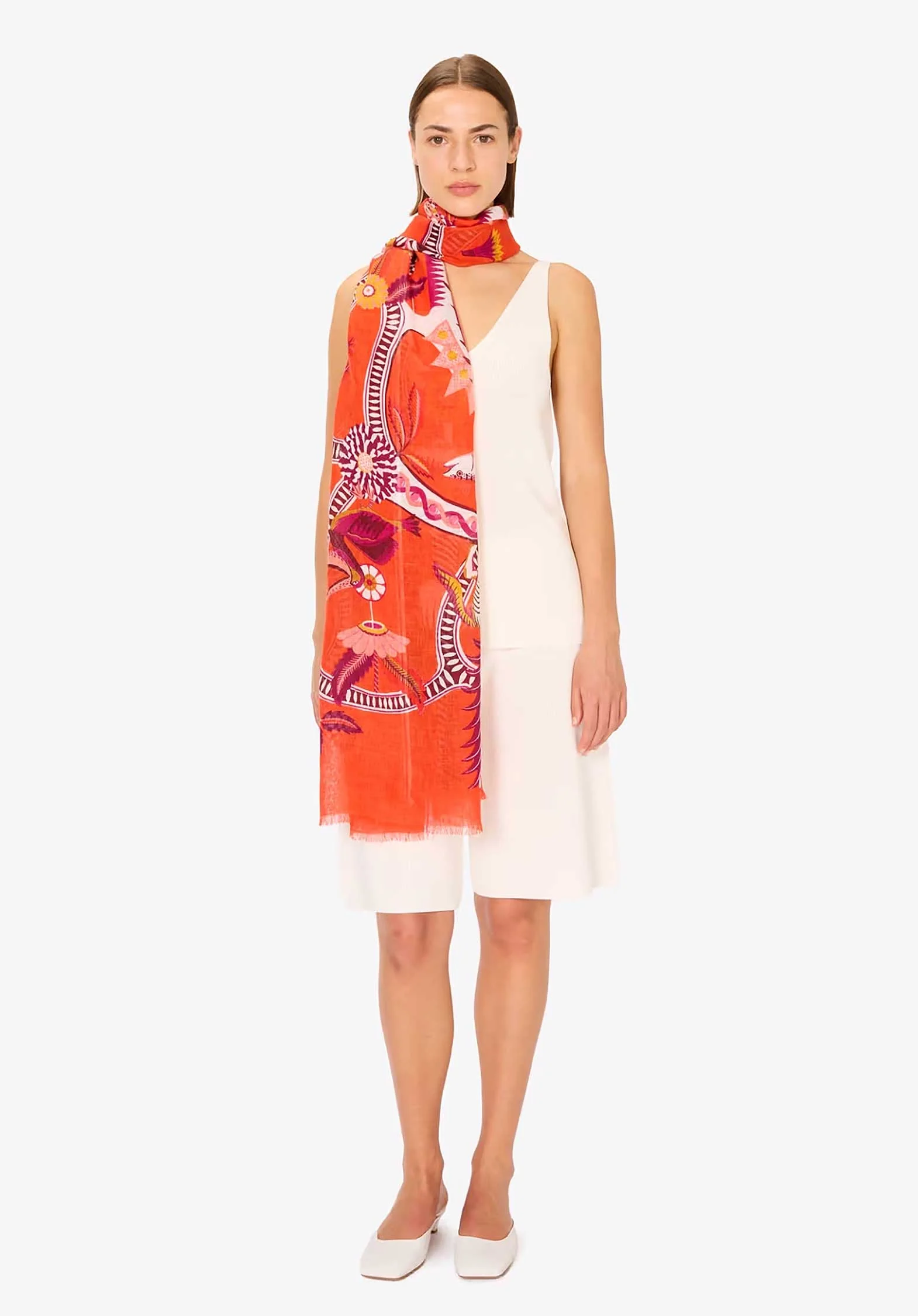Scarf Et211di65 Orangeade - Image 3