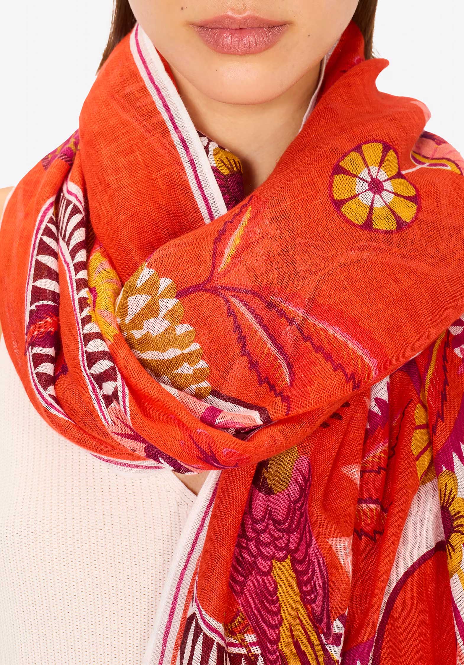 Scarf Et211di65 Orangeade - Image 4