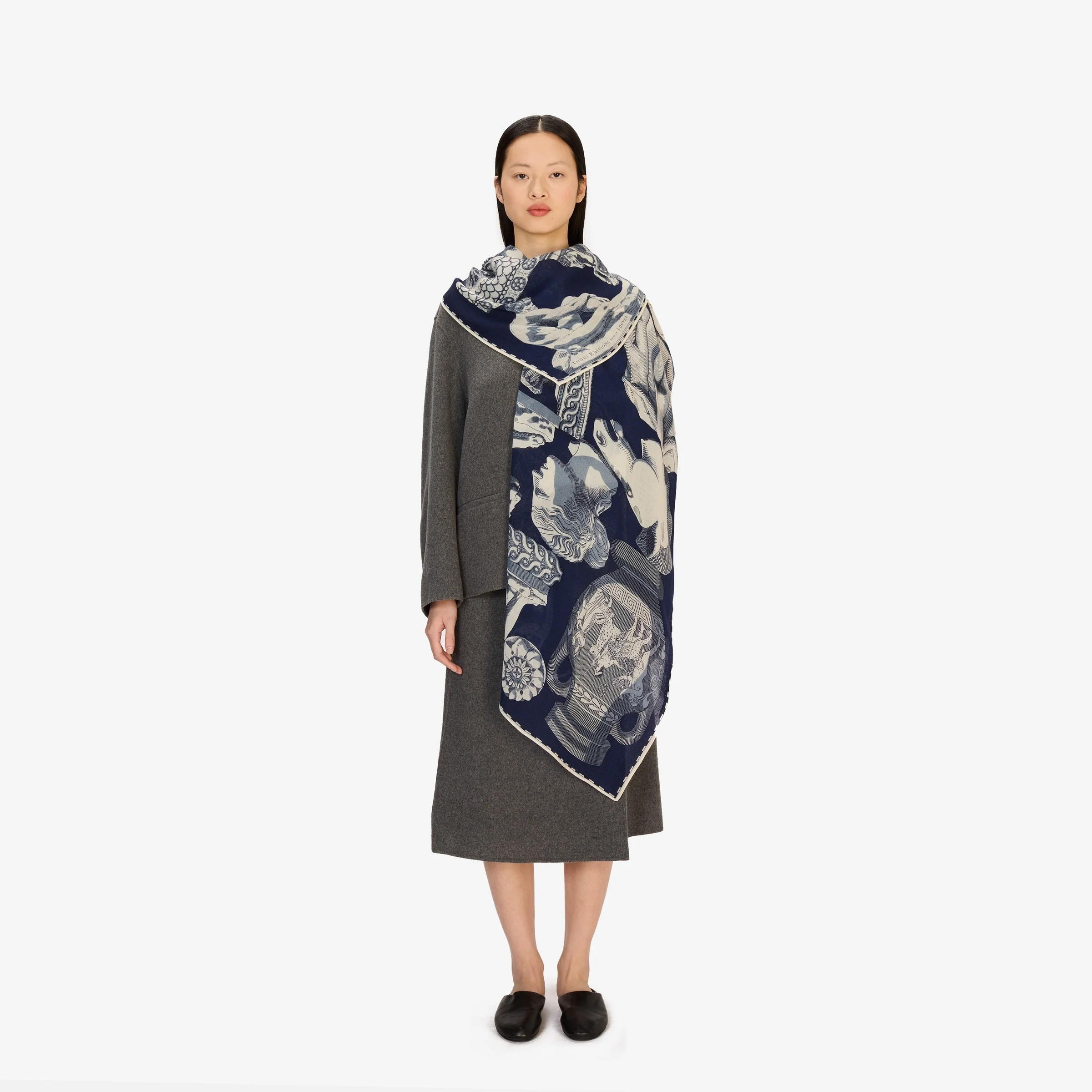 Scarf Et22arc24 Navy - Image 3