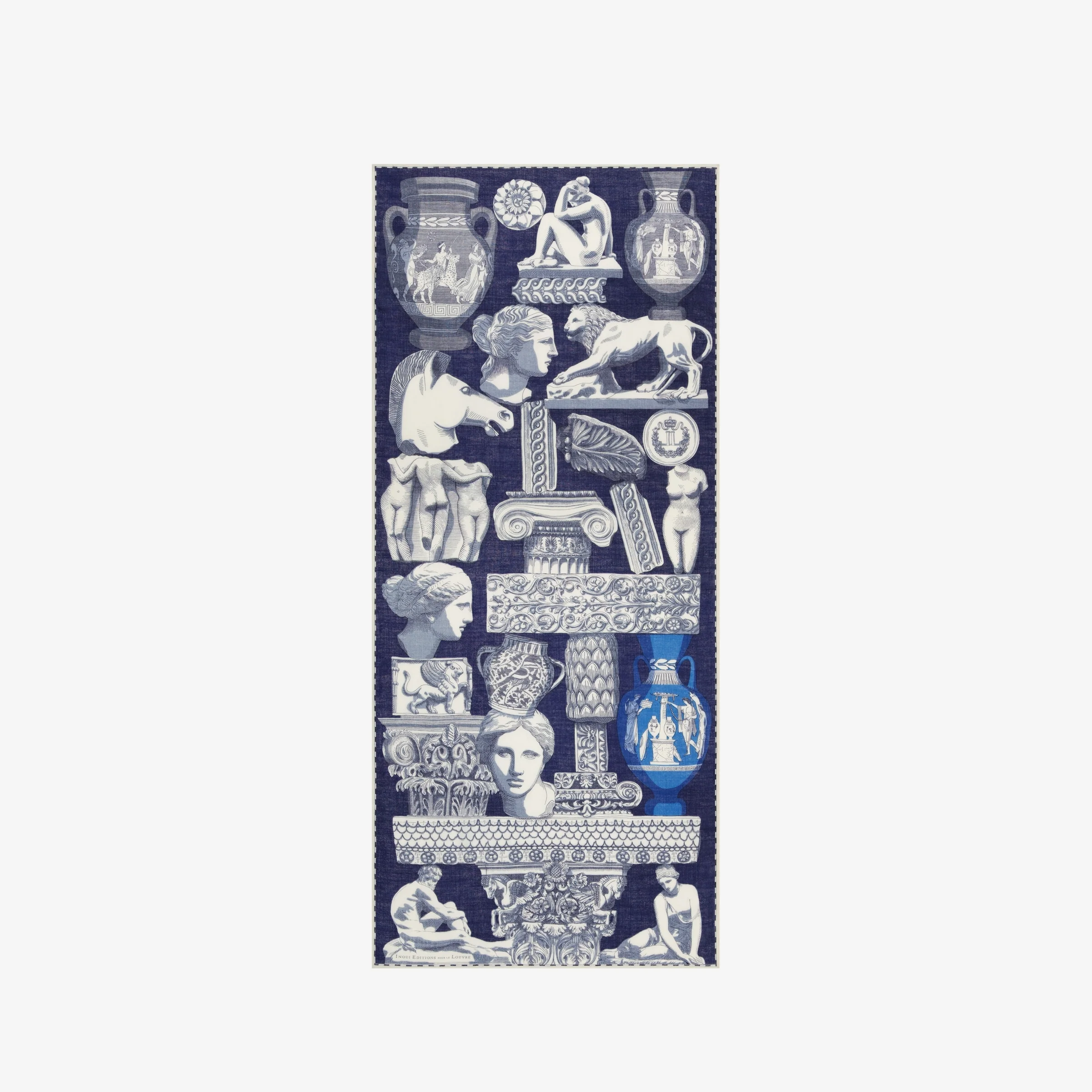 Scarf Et22arc24 Navy - Image 4