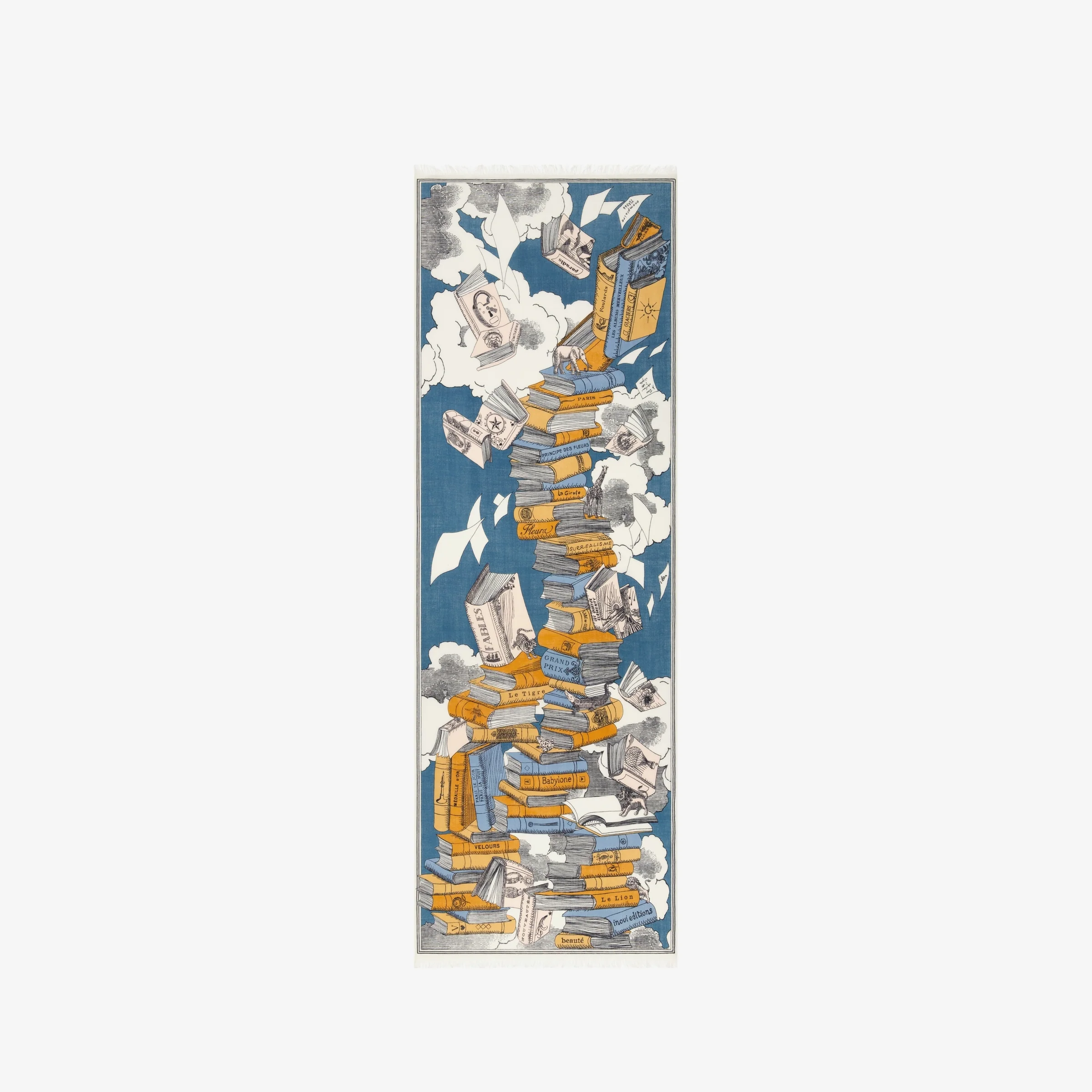 Scarf Et22edi24 Navy - Image 4