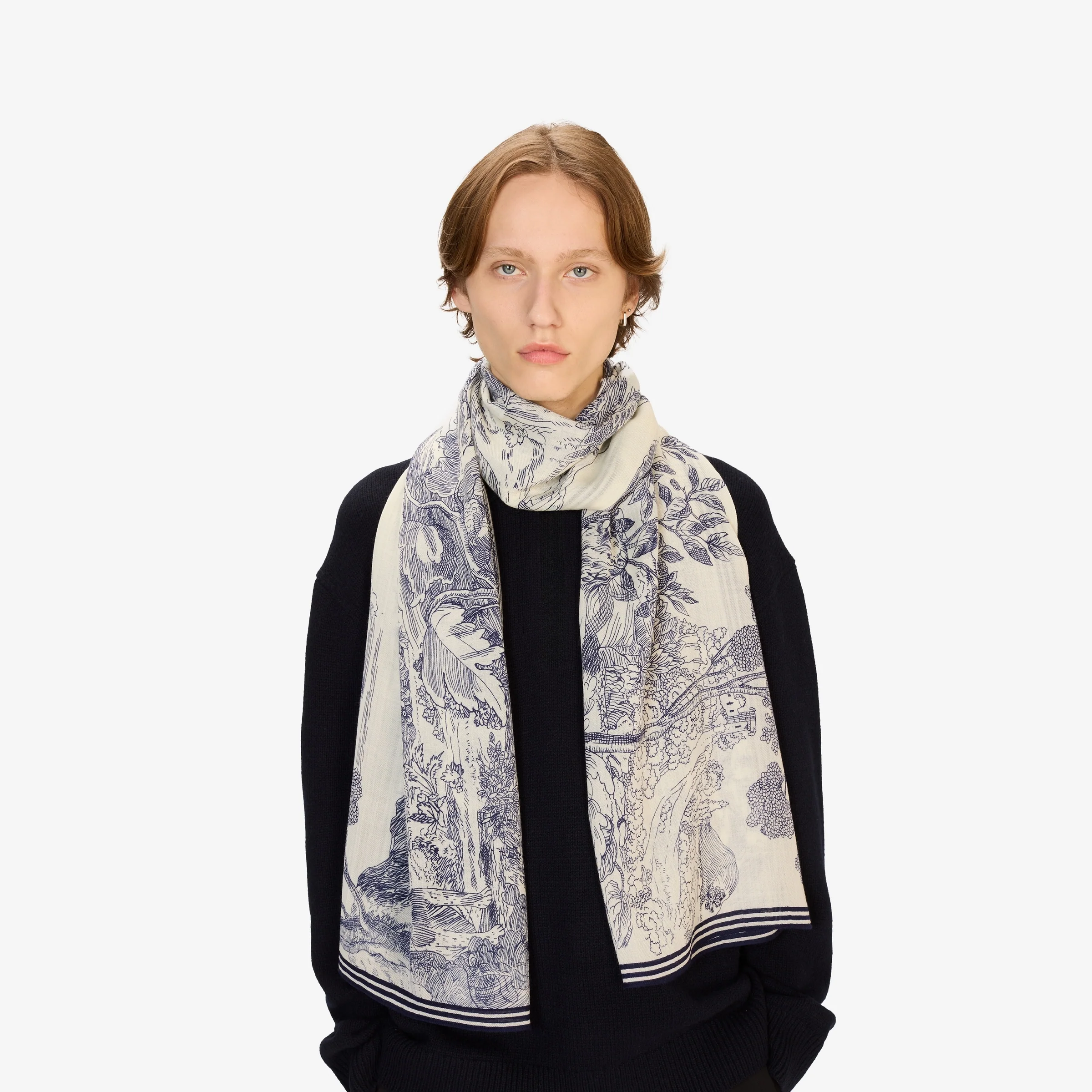 Scarf Et22his00 White - Image 2