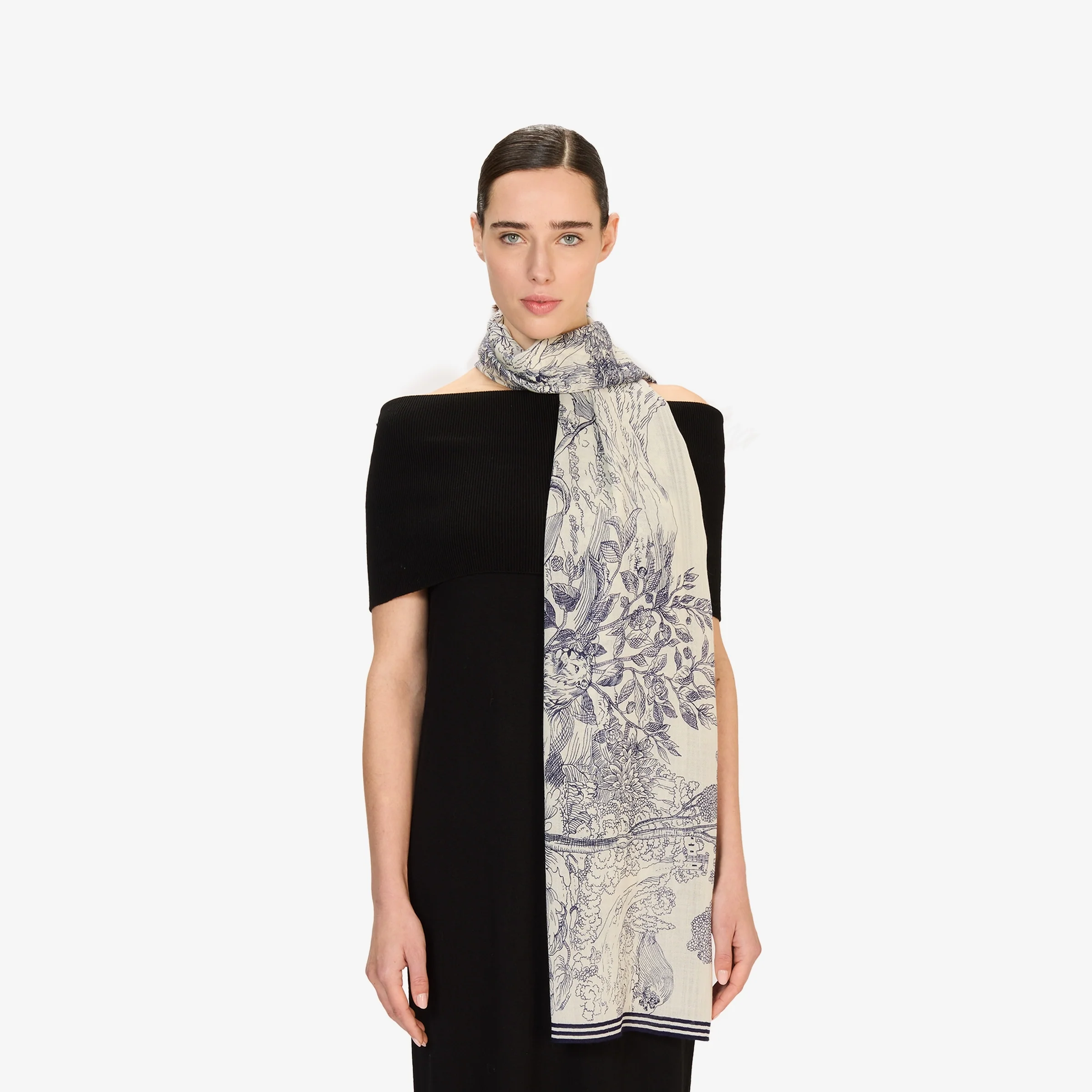 Scarf Et22his00 White - Image 3