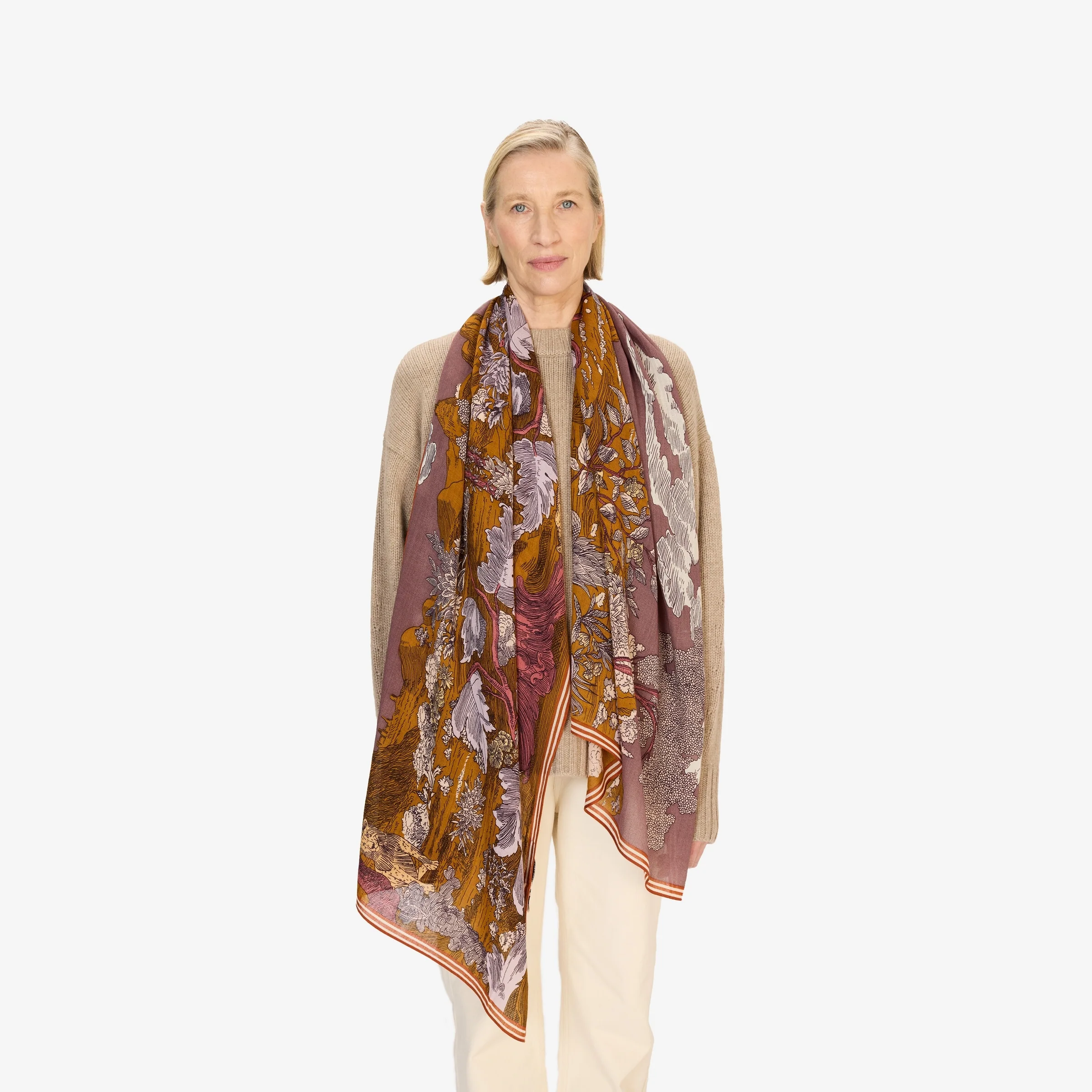 Scarf Et22his05 Purple - Image 2
