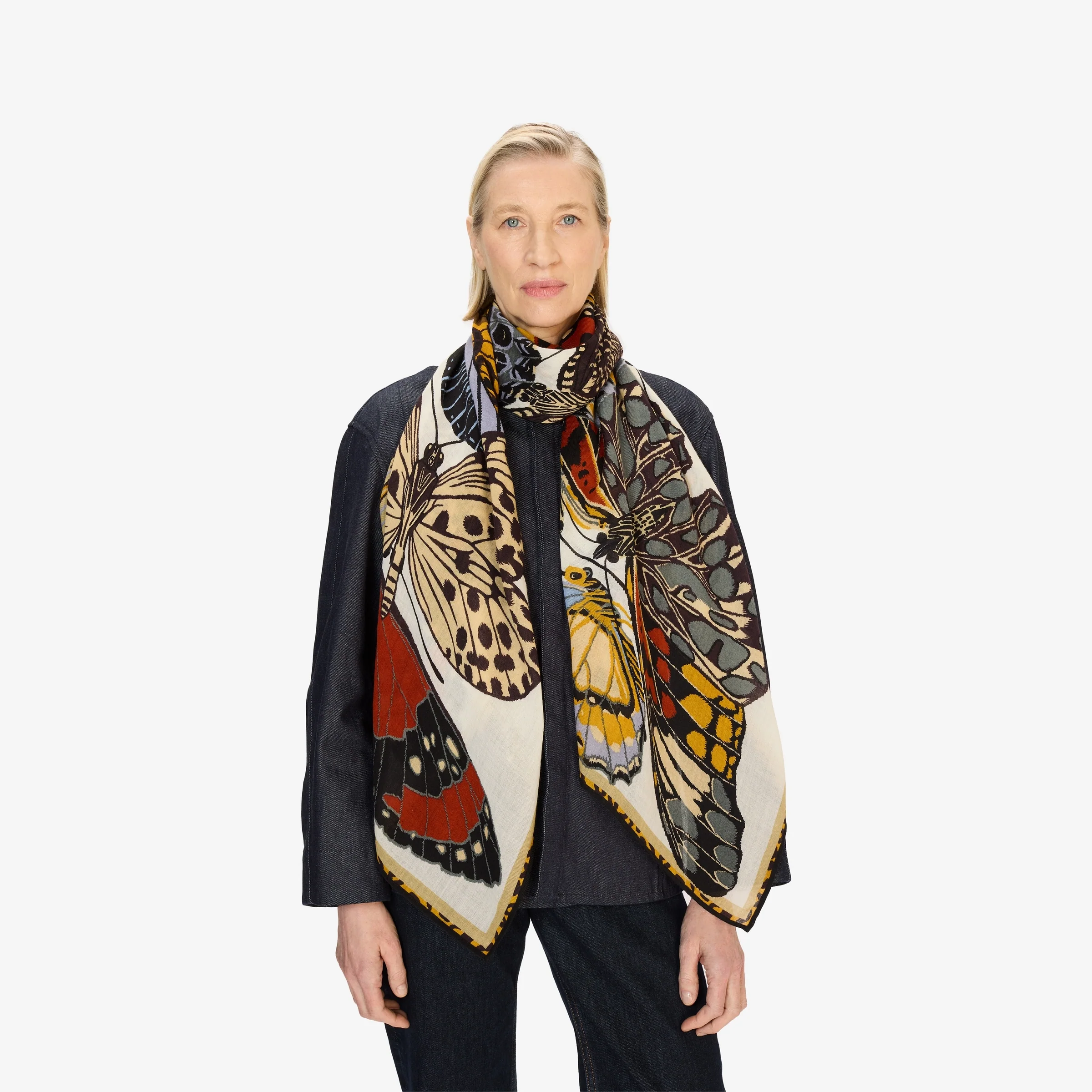Scarf Et22pap00 White - Image 2
